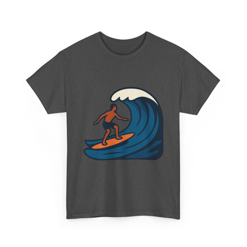 Surf Ocean Waves Unisex T-Shirt | Soft Cotton Tee for Beach Lovers