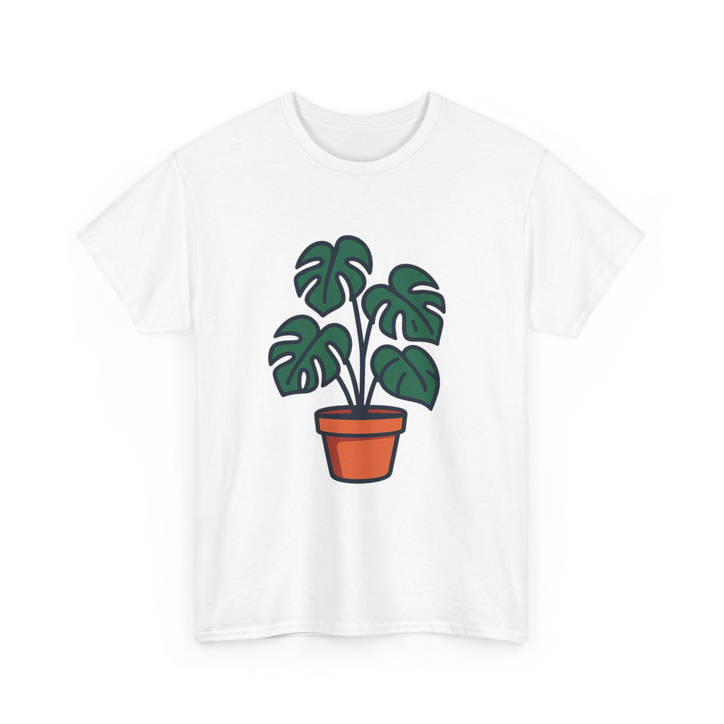 Monstera Plant Unisex T-Shirt - Tropical Leaf Tee for Plant Lovers