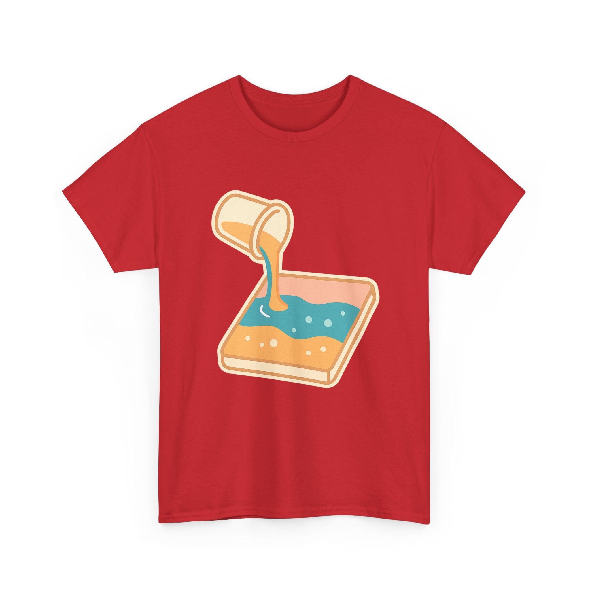 Resin Art Unisex T-Shirt | Unique Abstract Design Tee for Art Lovers