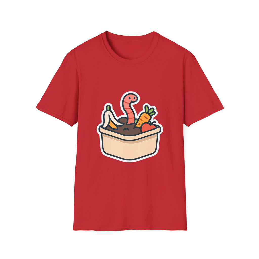 Vermicomposting T-Shirt | Worm Composting Tee for Eco-Conscious Gardeners