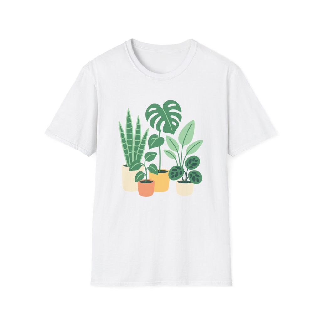 Houseplant Jungle Unisex T-Shirt | Soft Cotton Tee for Plant Lovers