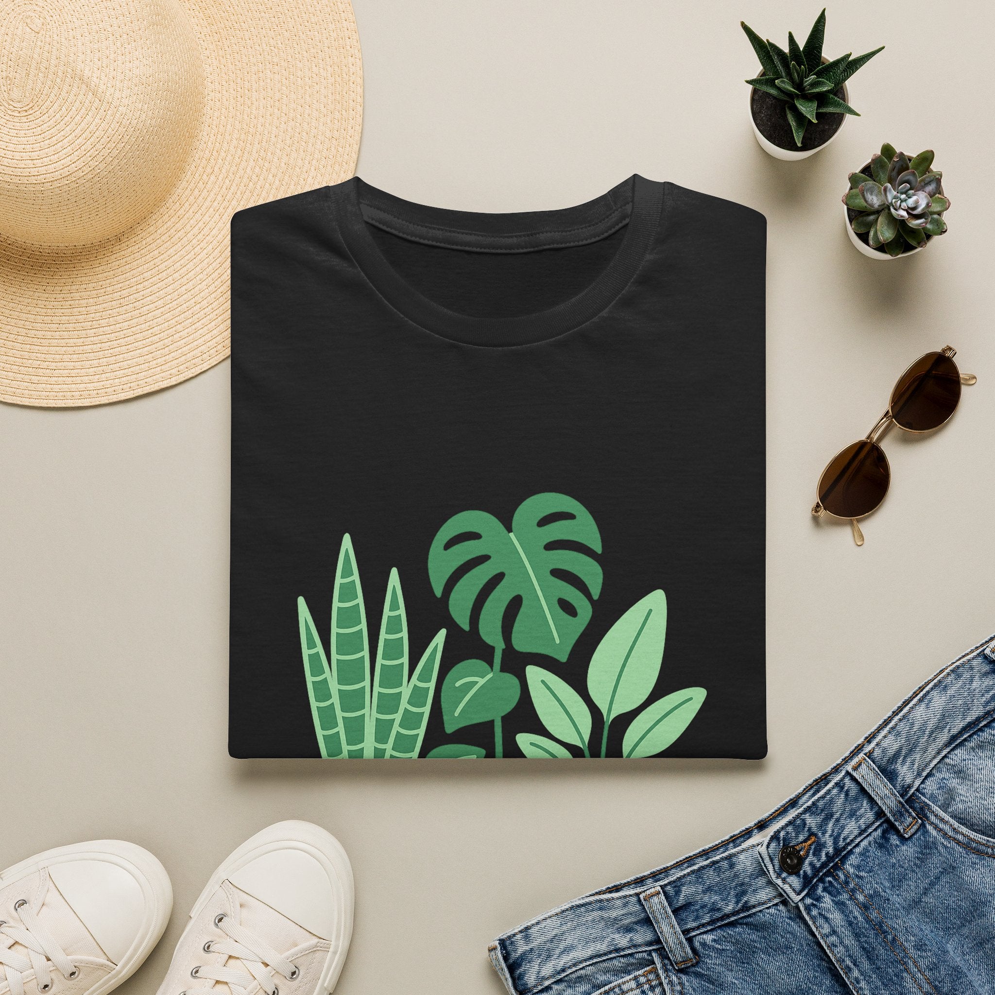 Houseplant Jungle Unisex T-Shirt | Soft Cotton Tee for Plant Lovers