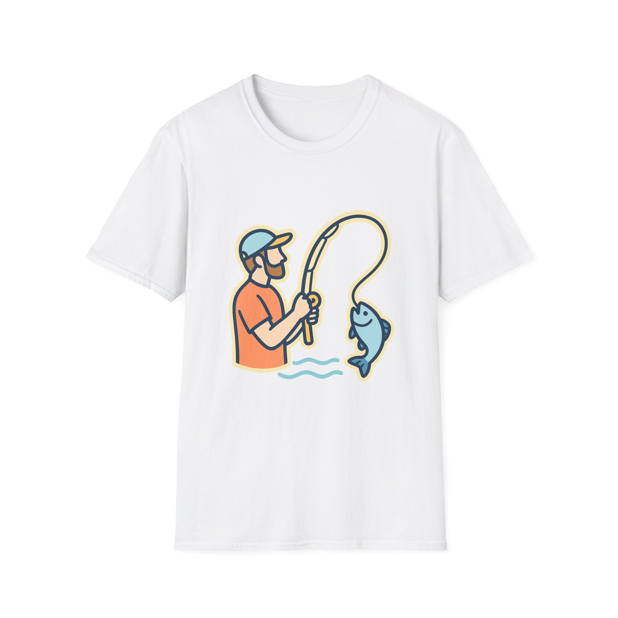 Fishing Life Unisex T-Shirt | Soft Comfort Tee for Anglers & Fishermen