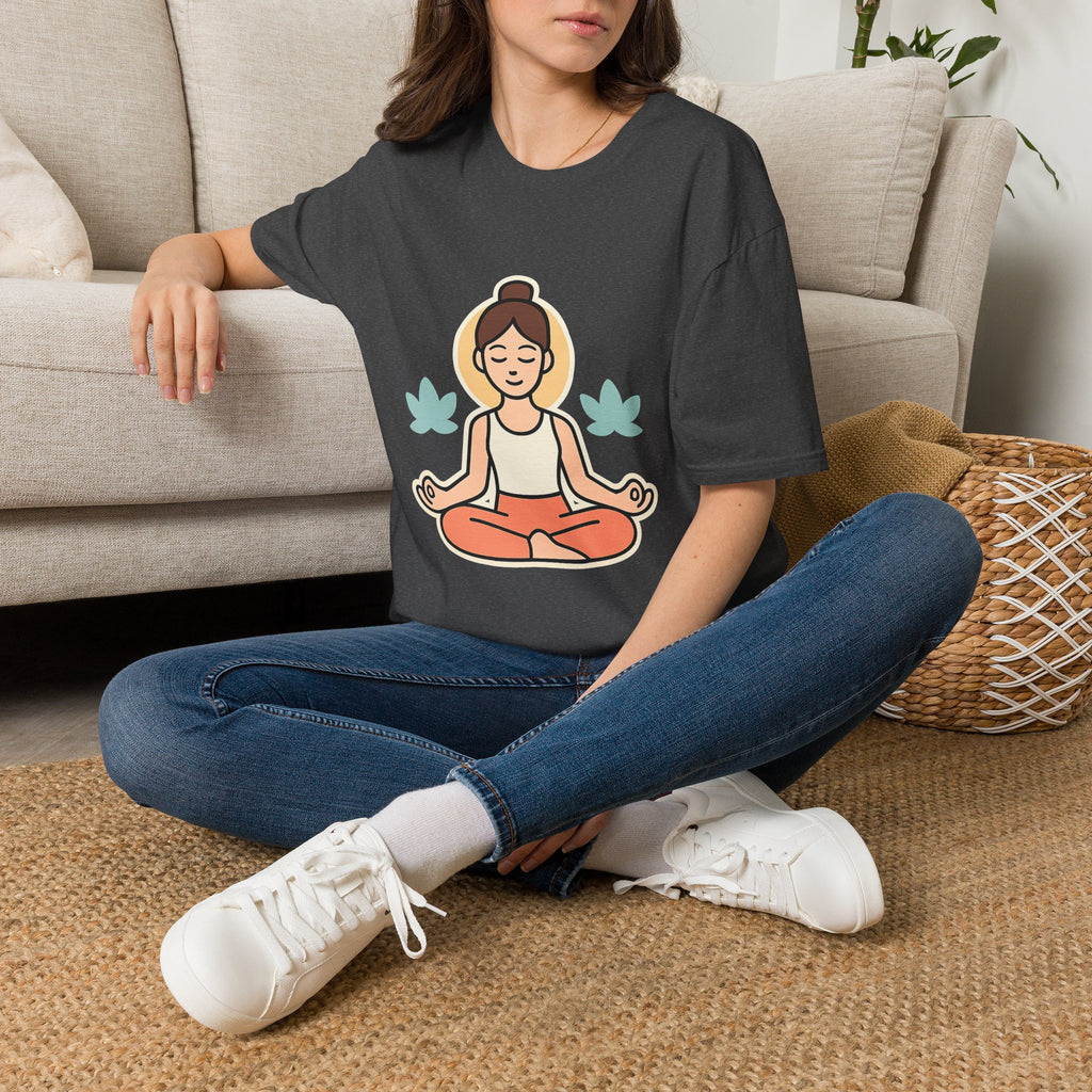 Retirement Gift for Coworker - Zen Yoga Unisex T-Shirt | Perfect Mindfulness Gift