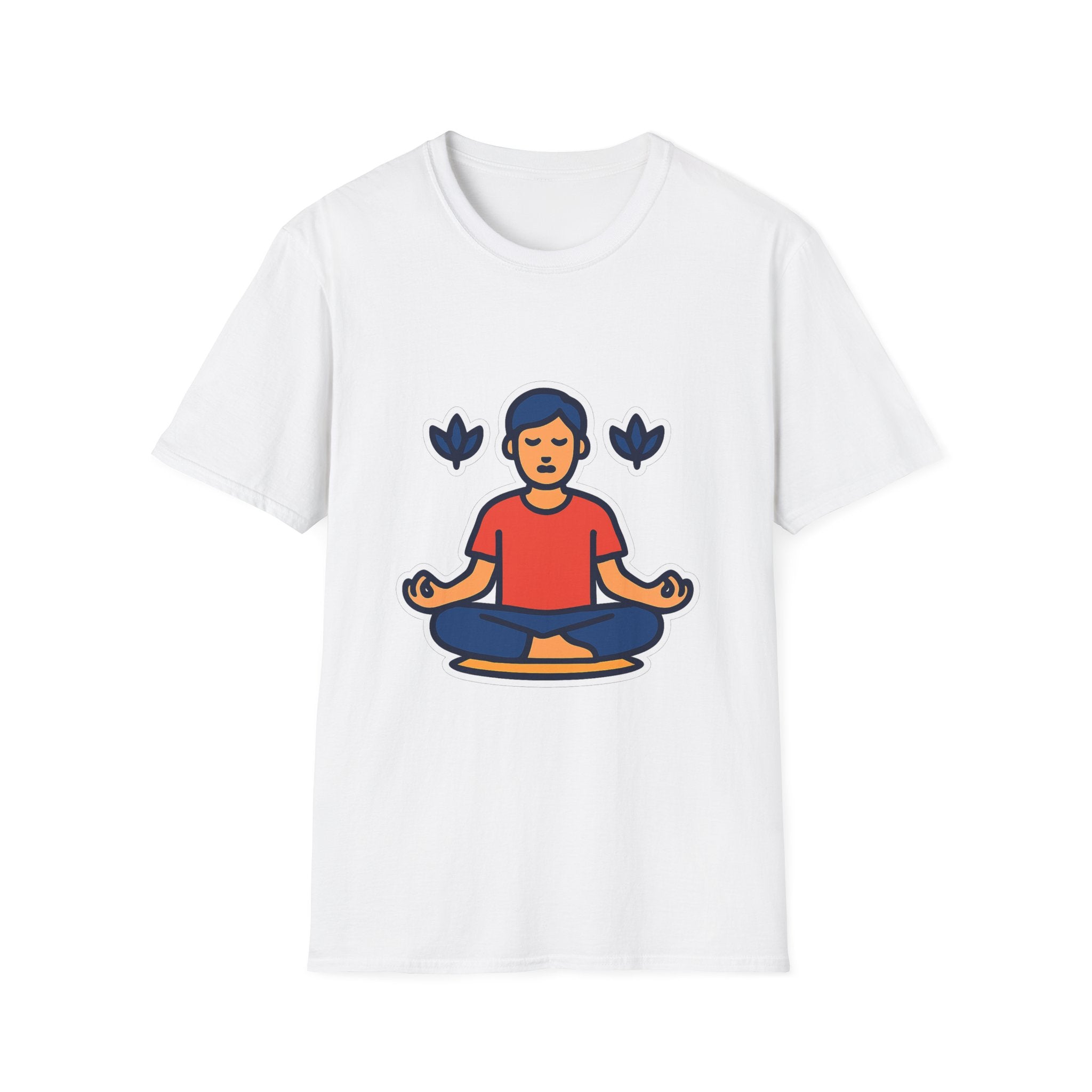 Meditation t-shirt with meditation mindfulness design – for meditation fans