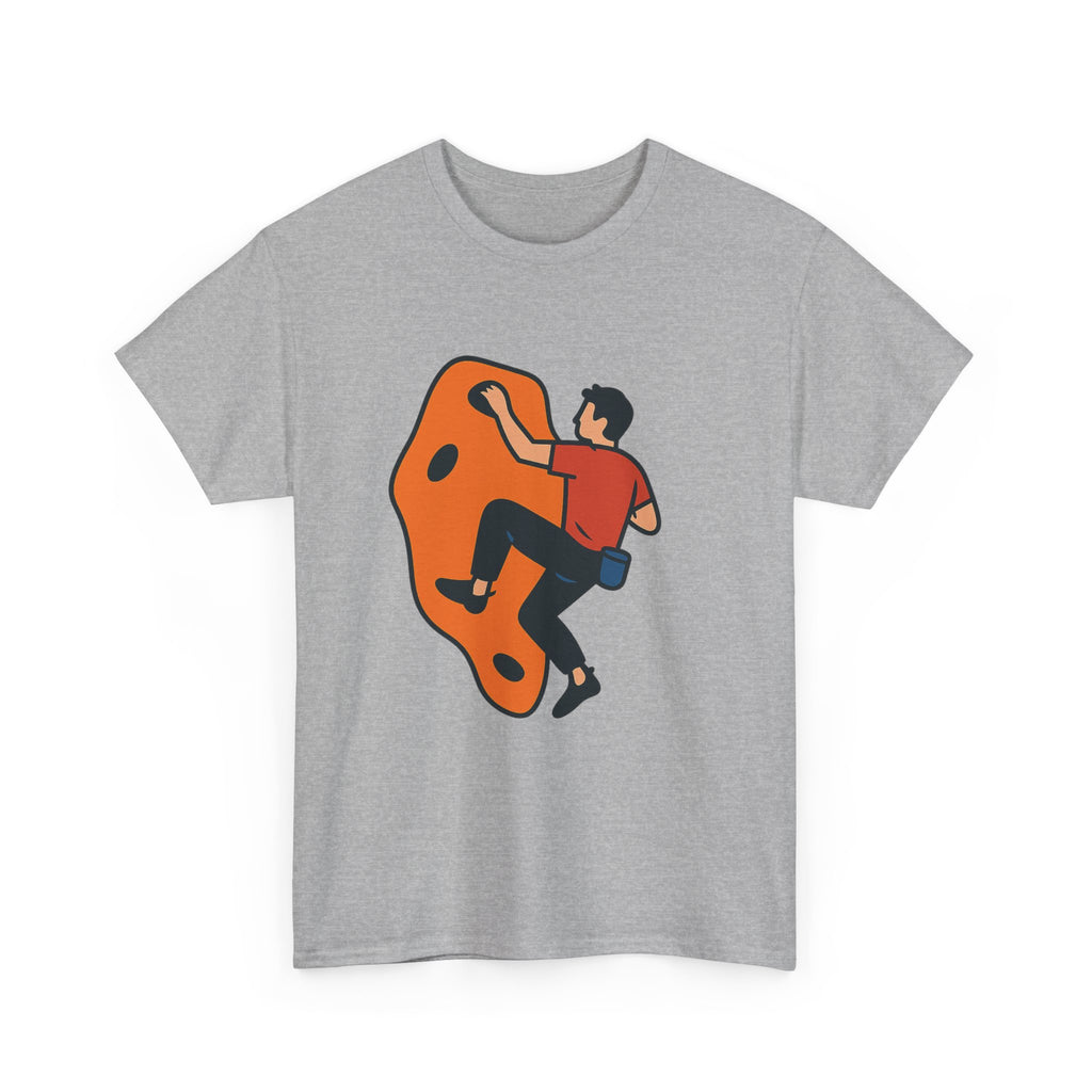 Premium Unisex Bouldering T-Shirt | Climber Apparel for Rock Enthusiasts