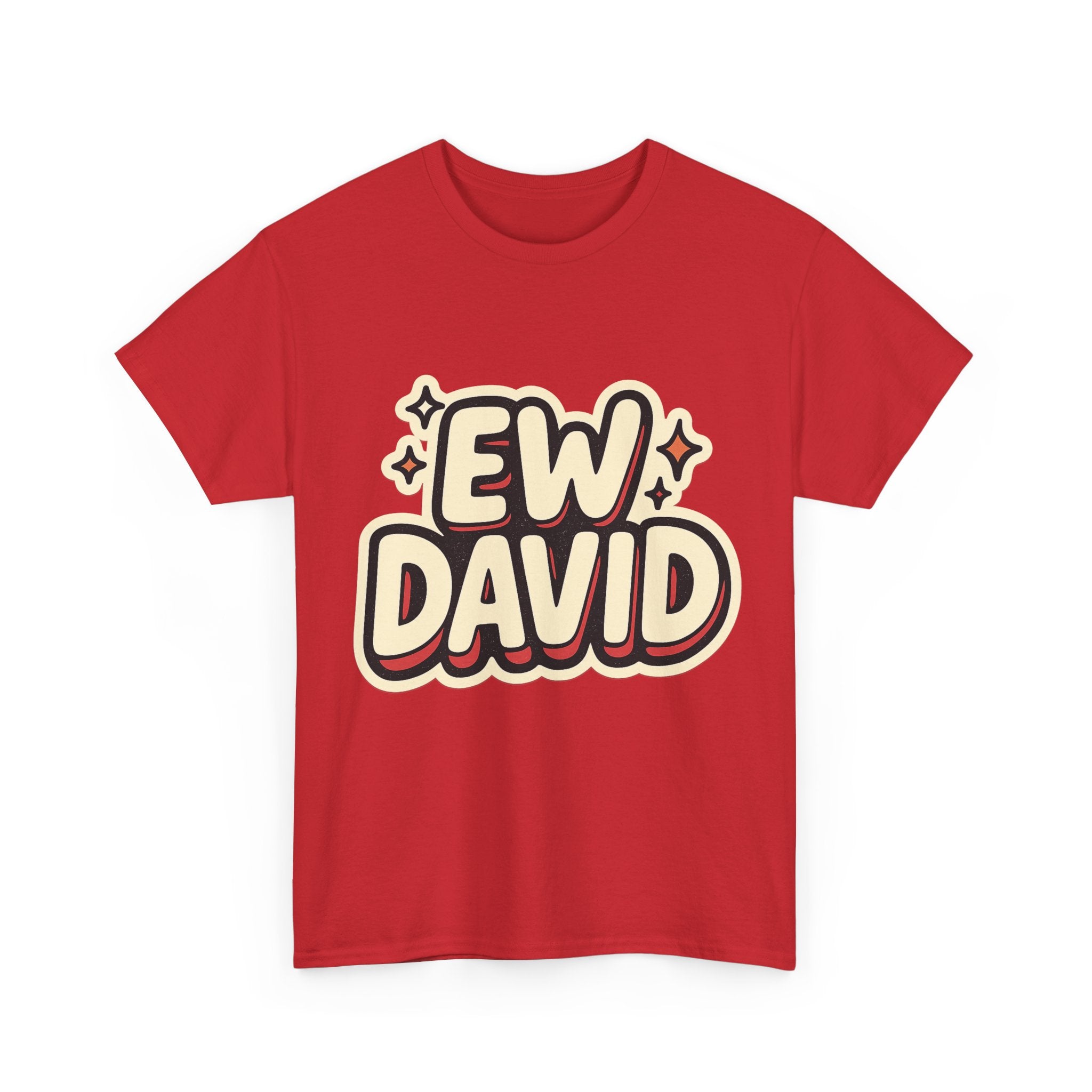 Ew David Illustrated Graphic Tee - Fan Unisex T-Shirt