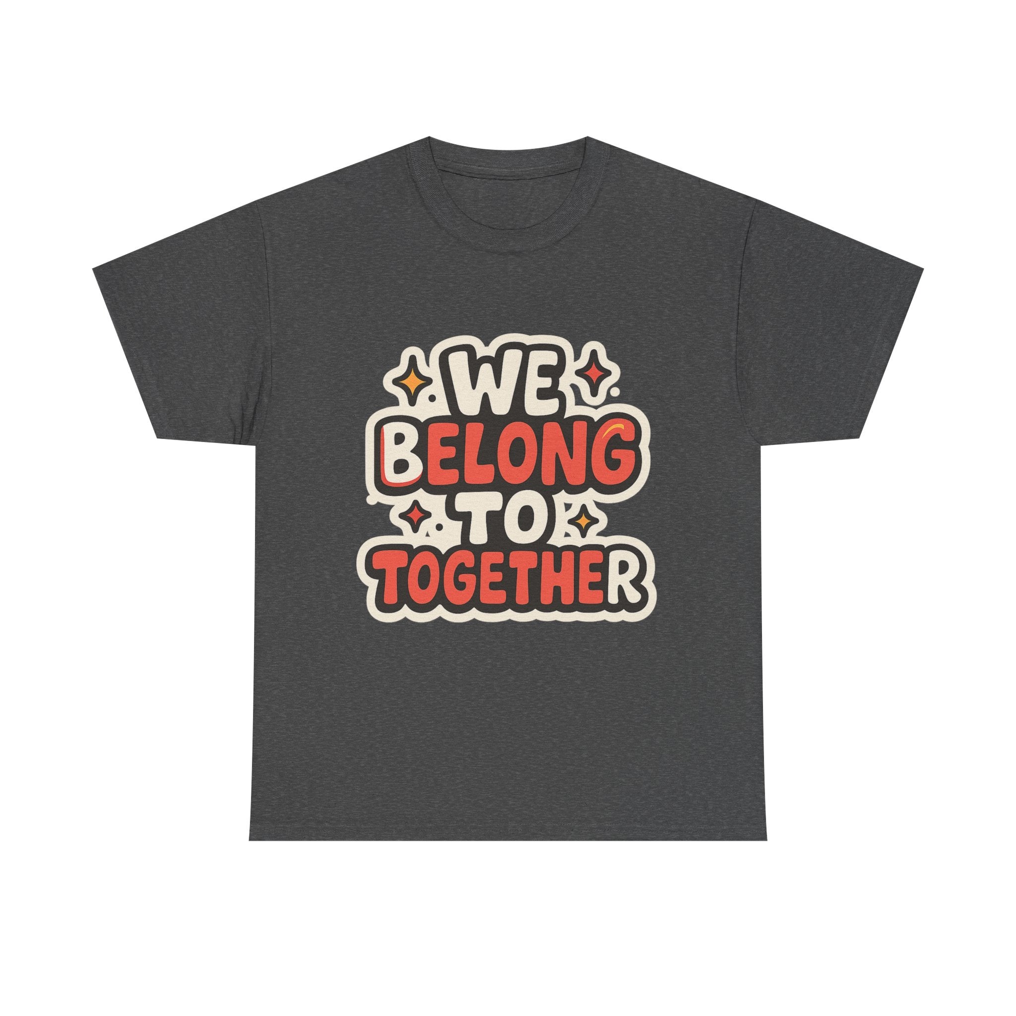 We belong together Illustrated Graphic Tee - Fan Unisex T-Shirt