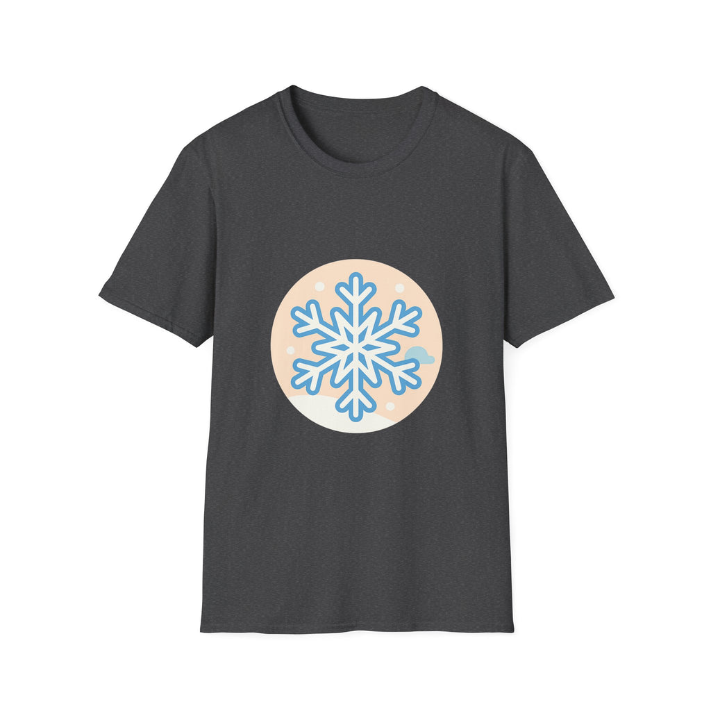 Winter Snowflake Unisex T-Shirt - Perfect Birthday Gift for Husband