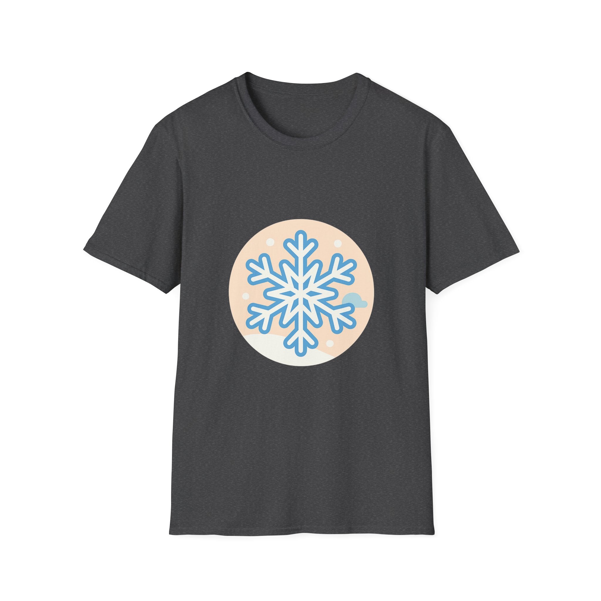 Winter Snowflake Unisex T-Shirt - Perfect Birthday Gift for Husband