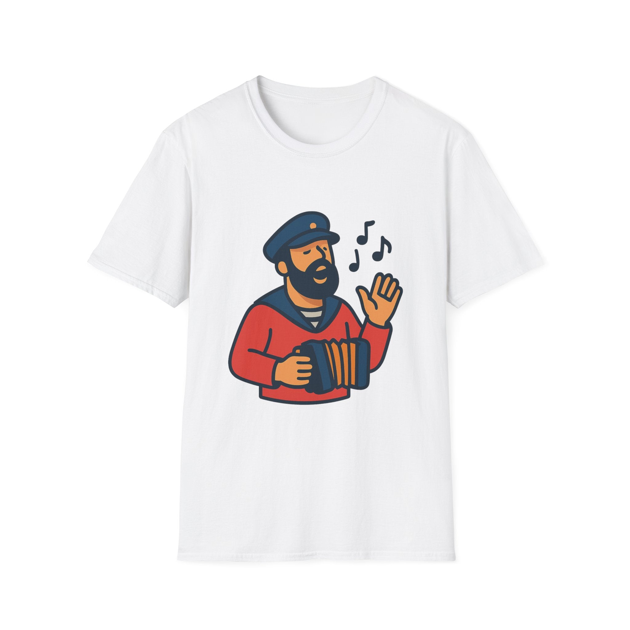 Sea Shanty Singing t-shirt with sea shanty singing design – gift for sea shanty singing lovers
