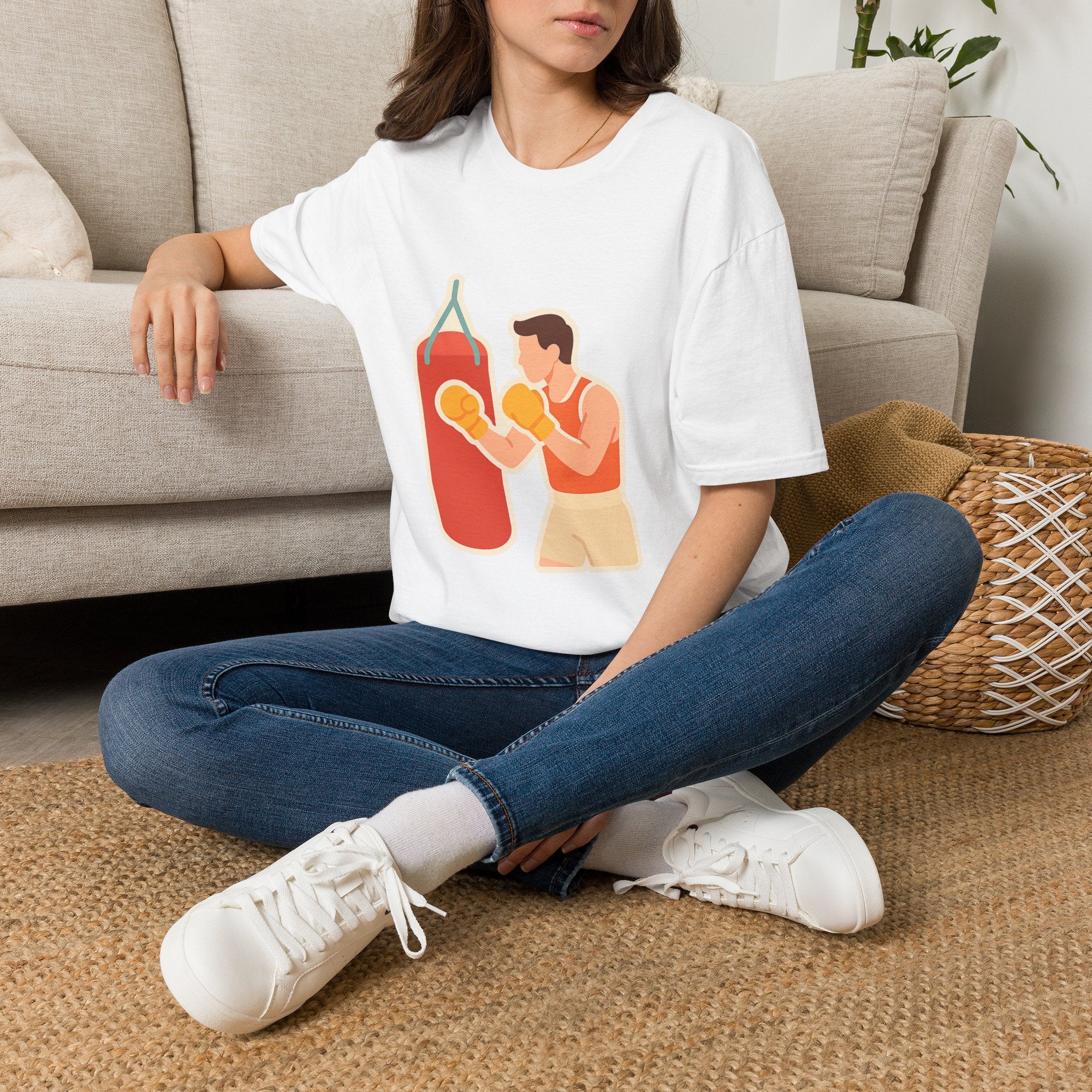Premium Boxing Gym Unisex T-Shirt | Soft Comfortable Tee for Fight Fans