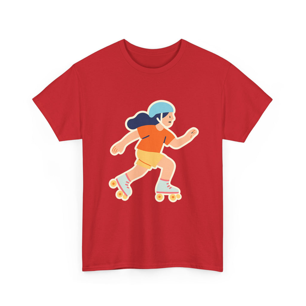 Retro Roller Skating Unisex T-Shirt - Soft Comfy Tee for Skaters