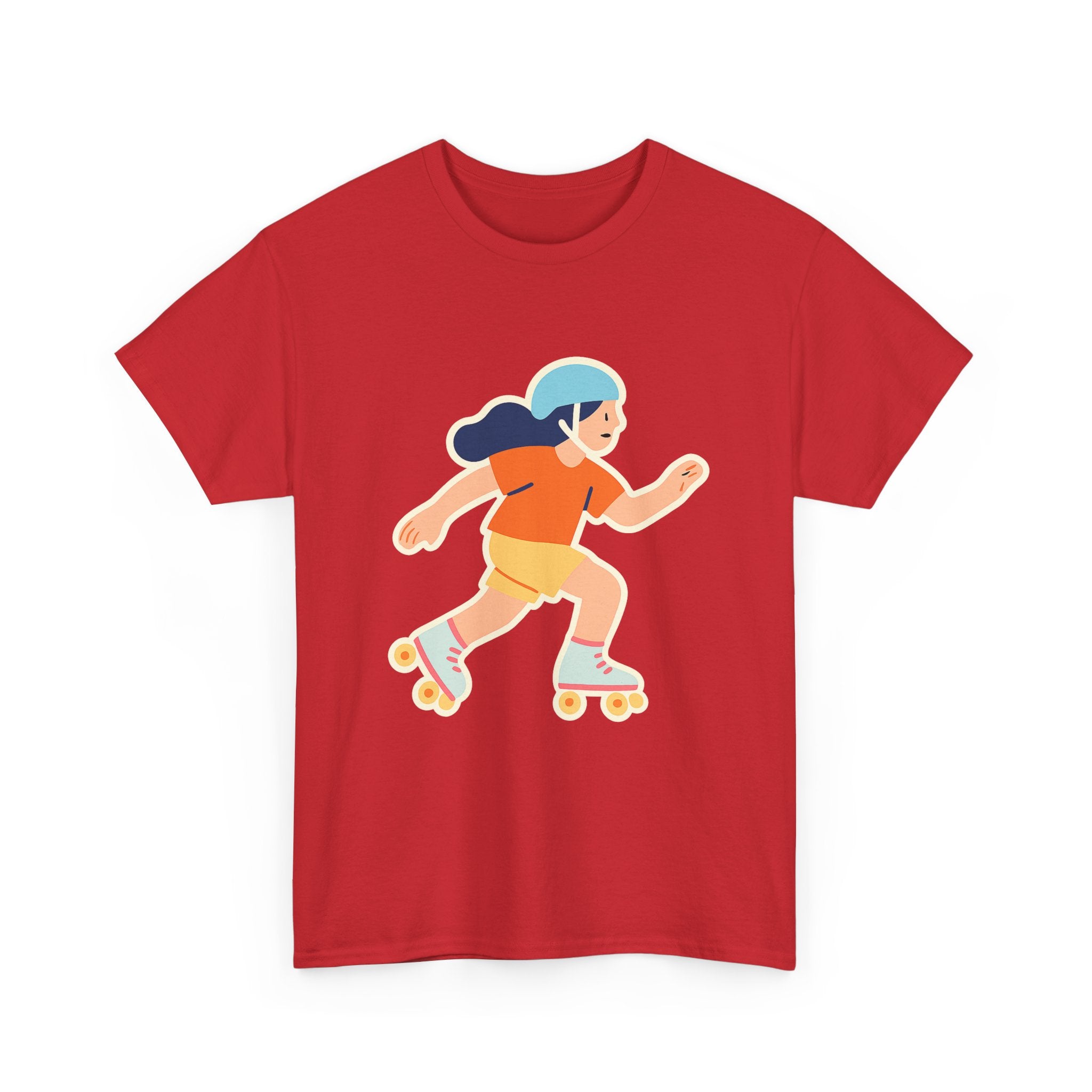 Retro Roller Skating Unisex T-Shirt - Soft Comfy Tee for Skaters
