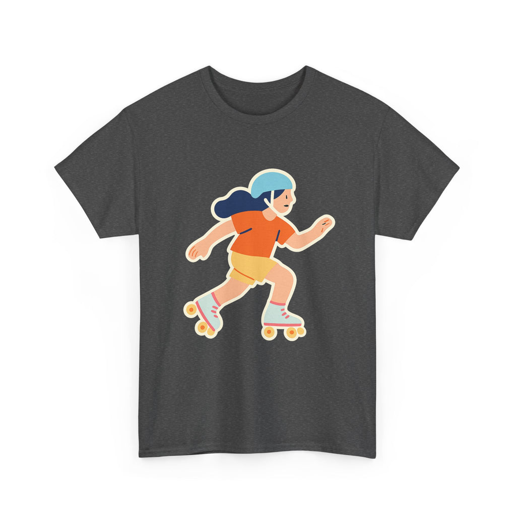 Retro Roller Skating Unisex T-Shirt - Soft Comfy Tee for Skaters