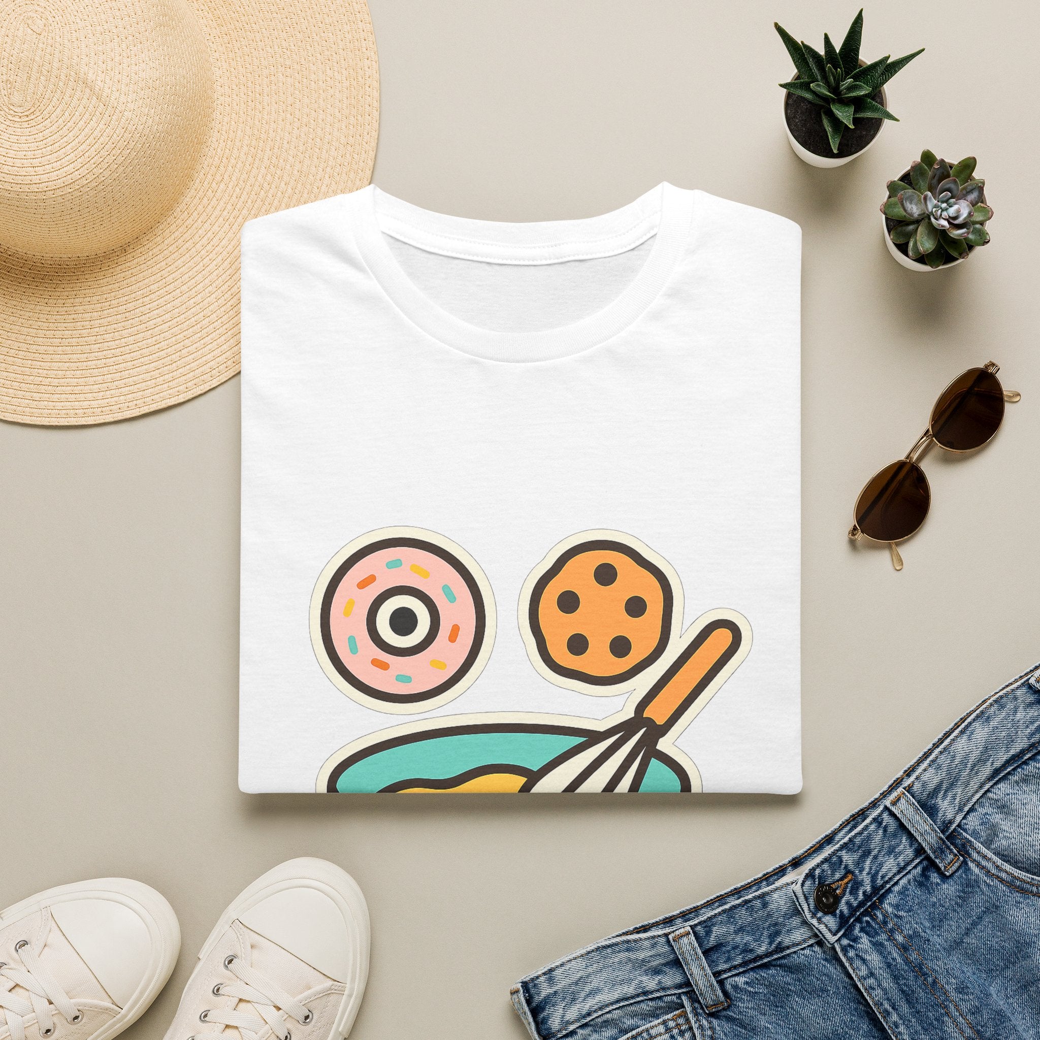 Baking Sweets Lover Unisex T-Shirt | Perfect Just Because Gift for Wife