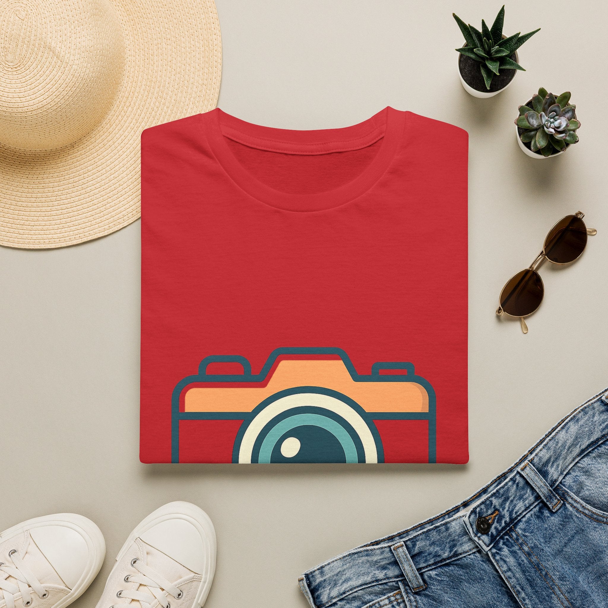 Photography Camera T-Shirt | Unisex Tee for Photographers & Creatives