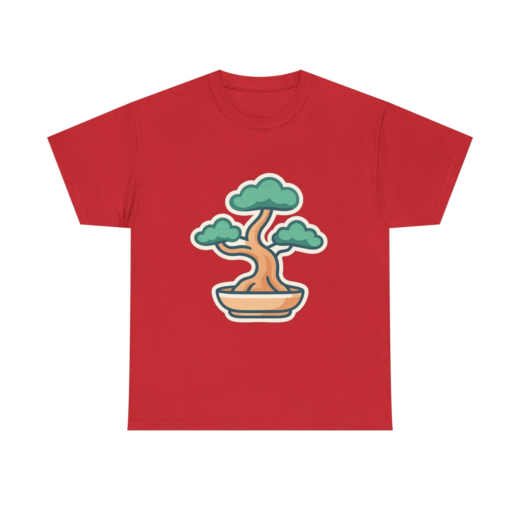 Bonsai Tree Unisex T-Shirt | Minimalist Art Tee for Nature Lovers