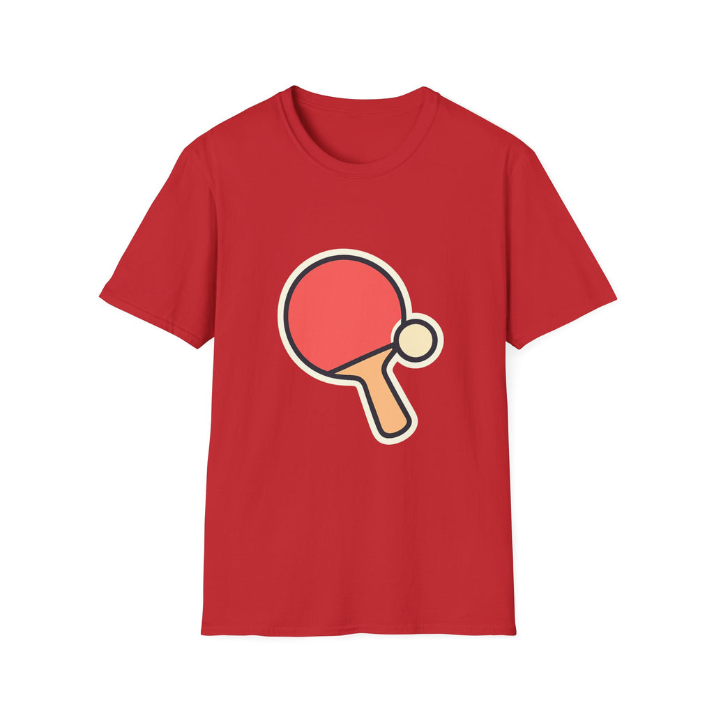 Ping Pong Table Tennis Unisex T-Shirt | Soft Comfortable Tee for Players