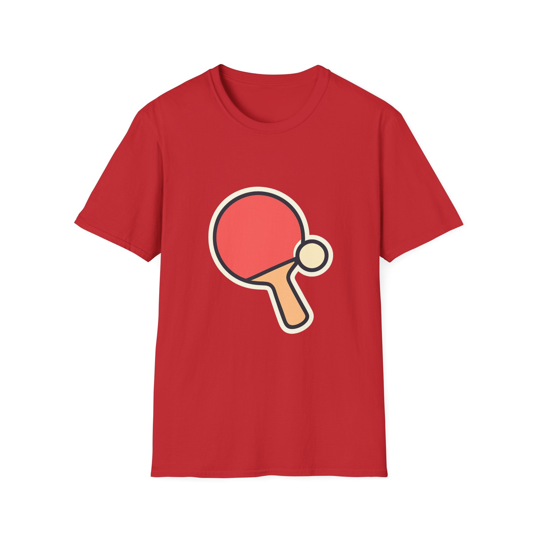 Ping Pong Table Tennis Unisex T-Shirt | Soft Comfortable Tee for Players