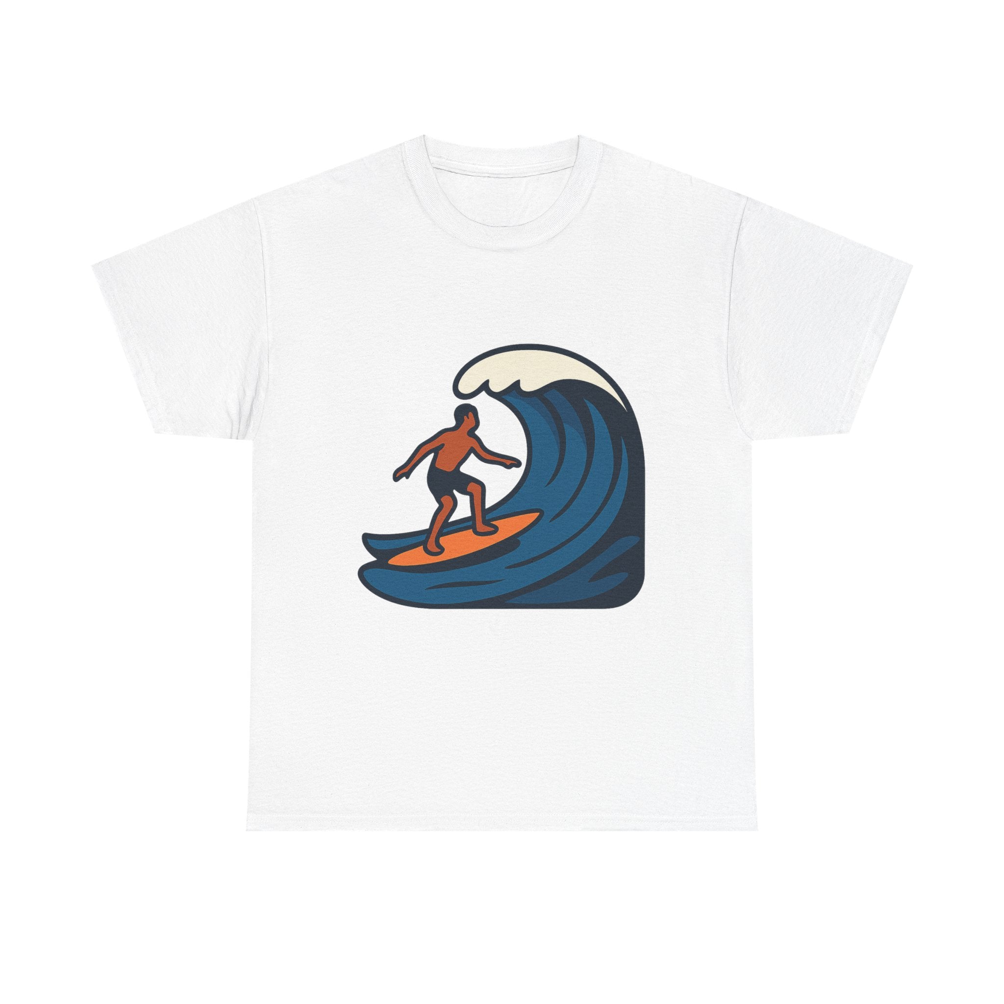 Surf Ocean Waves Unisex T-Shirt | Soft Cotton Tee for Beach Lovers