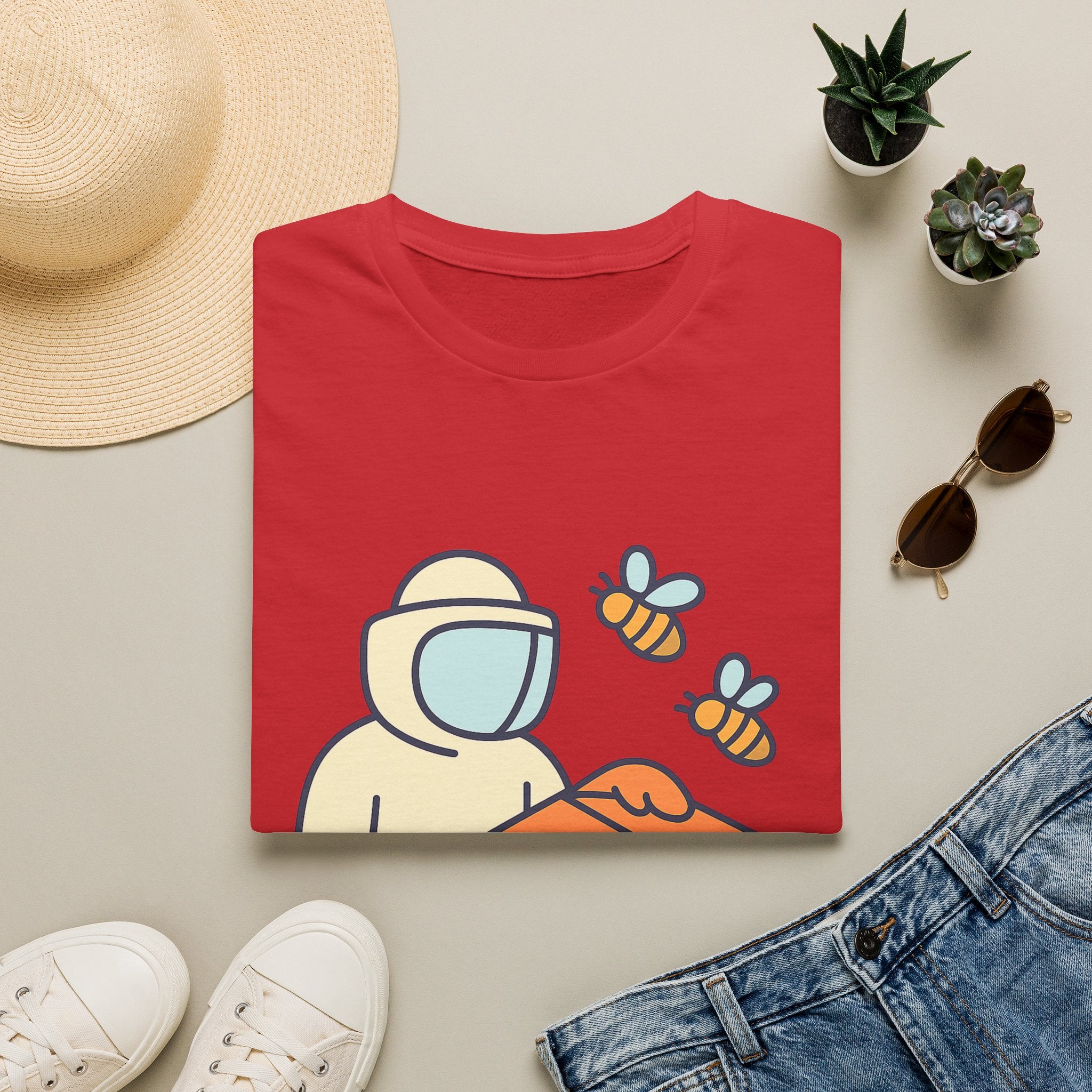 Beekeeping T-Shirt for Beekeepers | Unisex Soft Cotton Tee