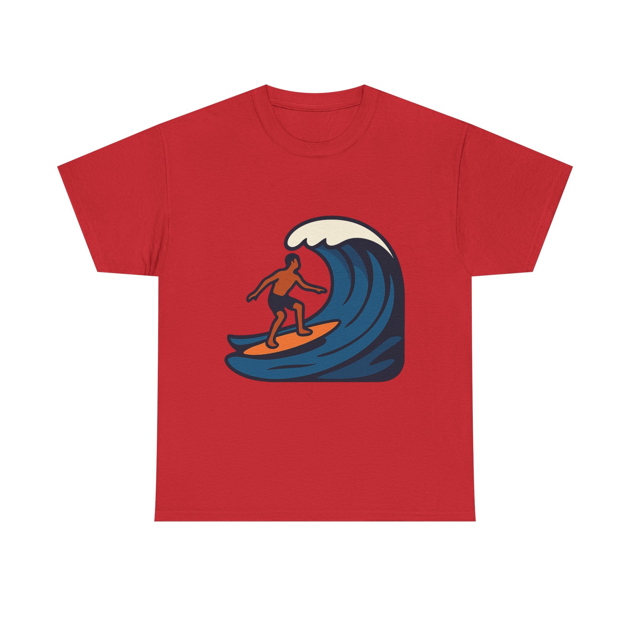 Surf Ocean Waves Unisex T-Shirt | Soft Cotton Tee for Beach Lovers