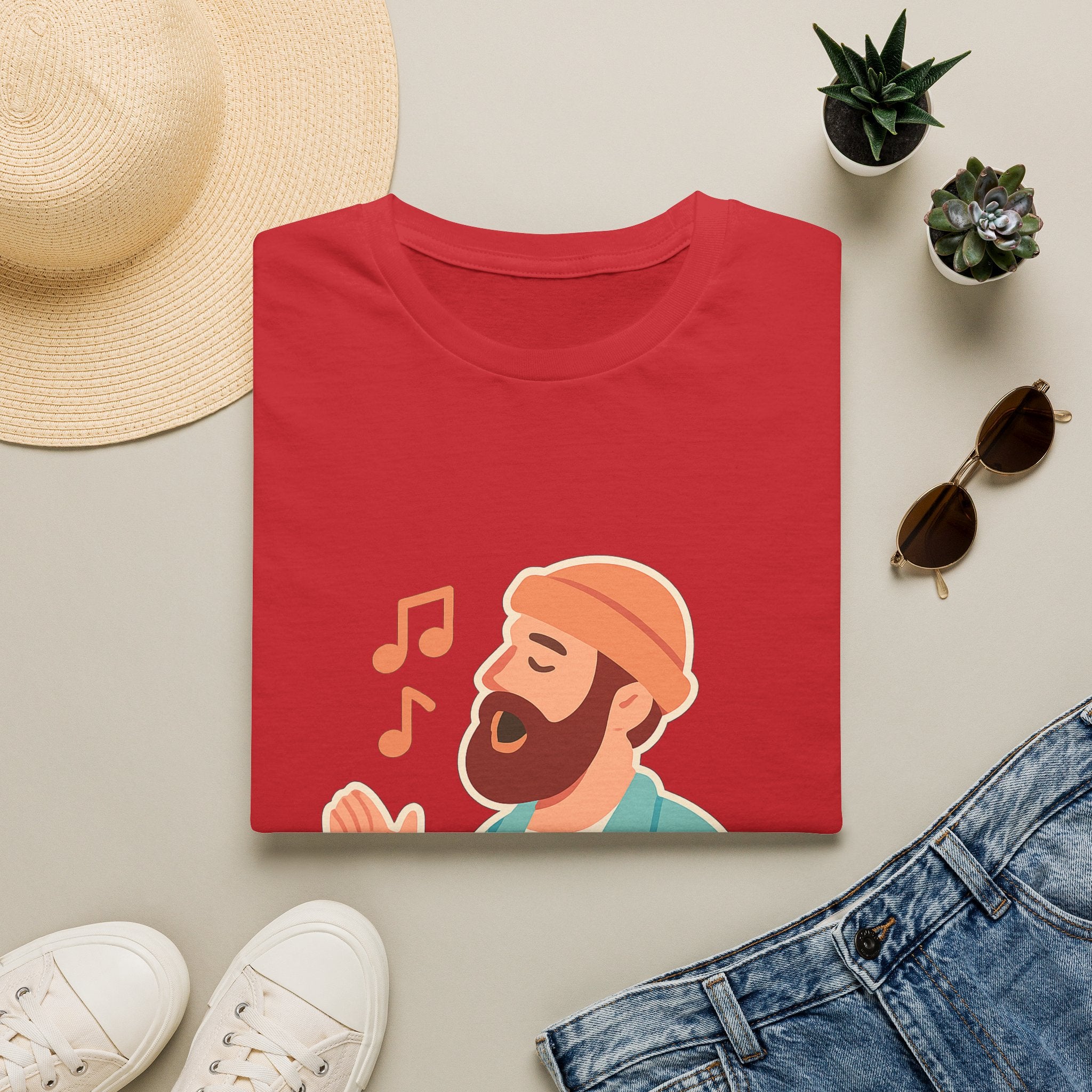 Sea Shanty Singing t-shirt with sea shanty singing design – gift for sea shanty singing lovers