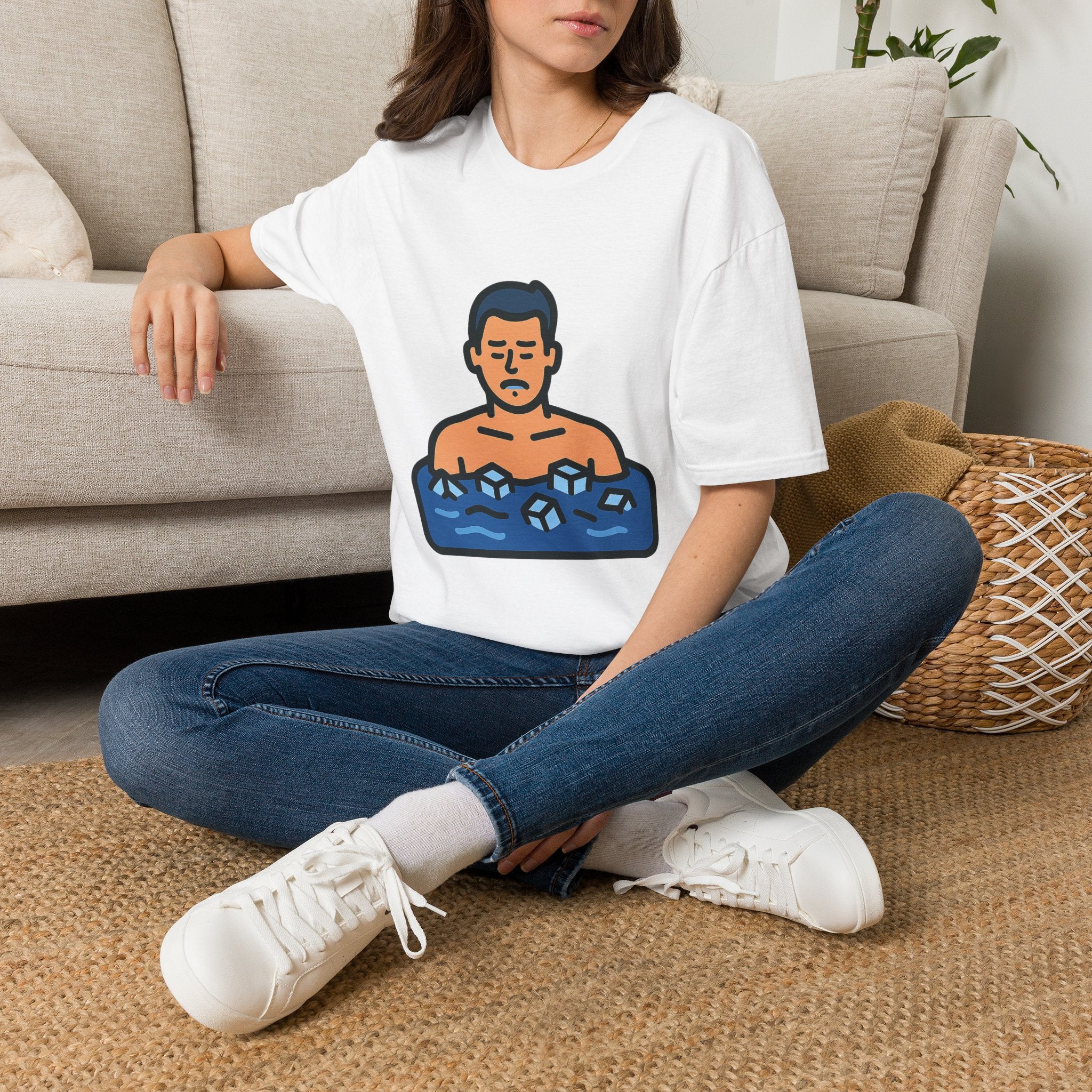 Cold Plunge Lover's Unisex T-Shirt - Perfect Mother's Day Gift for Boyfriend