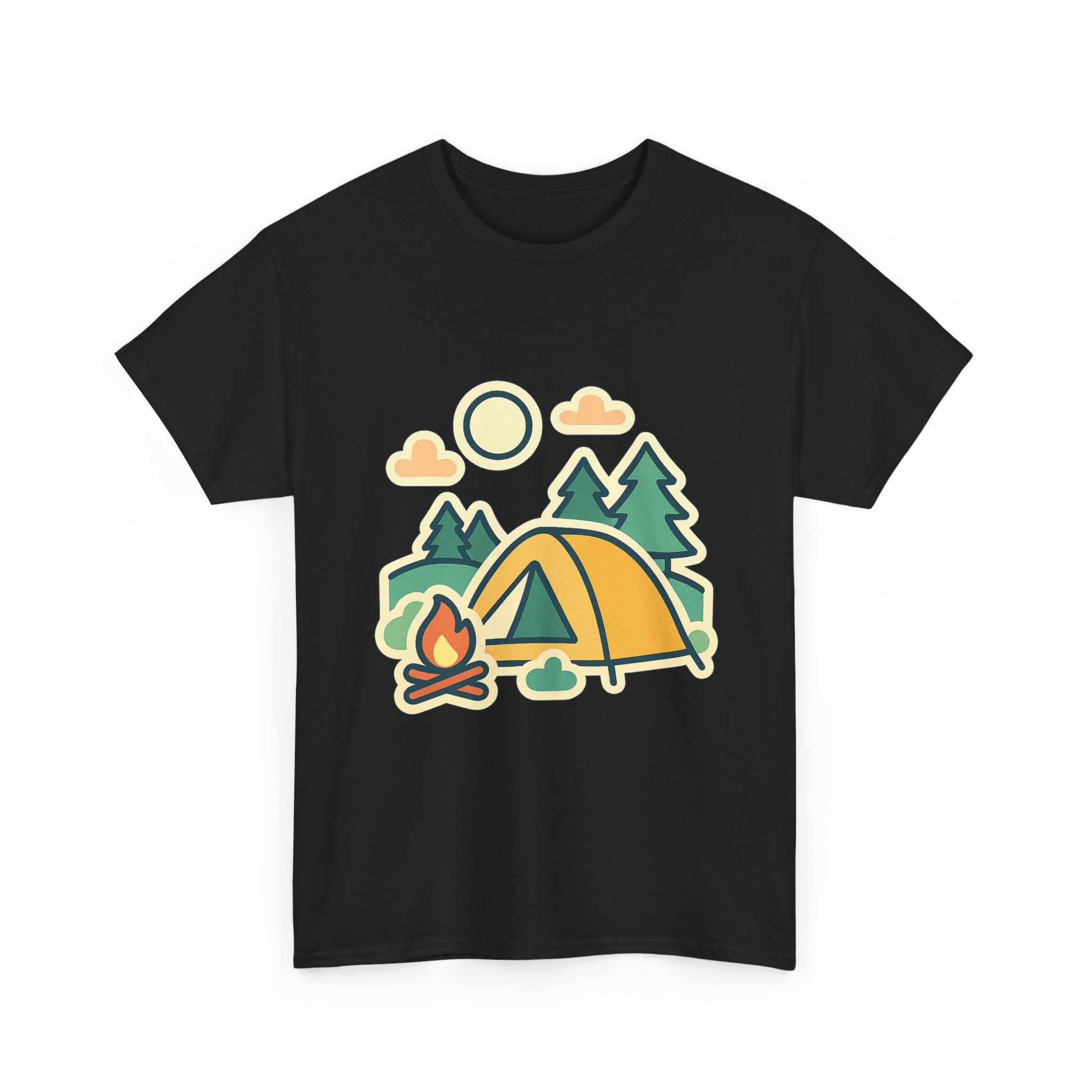 Camping Outdoors Adventure Unisex T-Shirt - Soft Comfortable Tee