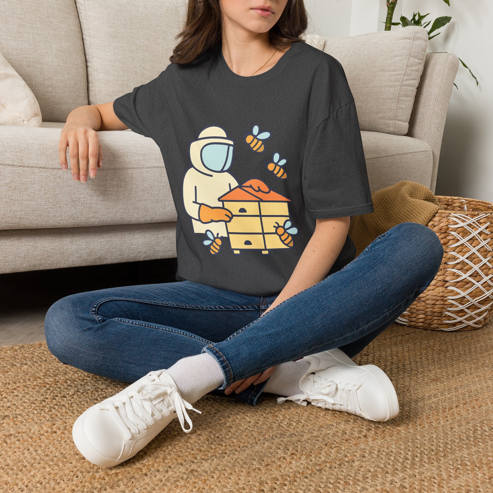 Beekeeping T-Shirt for Beekeepers | Unisex Soft Cotton Tee