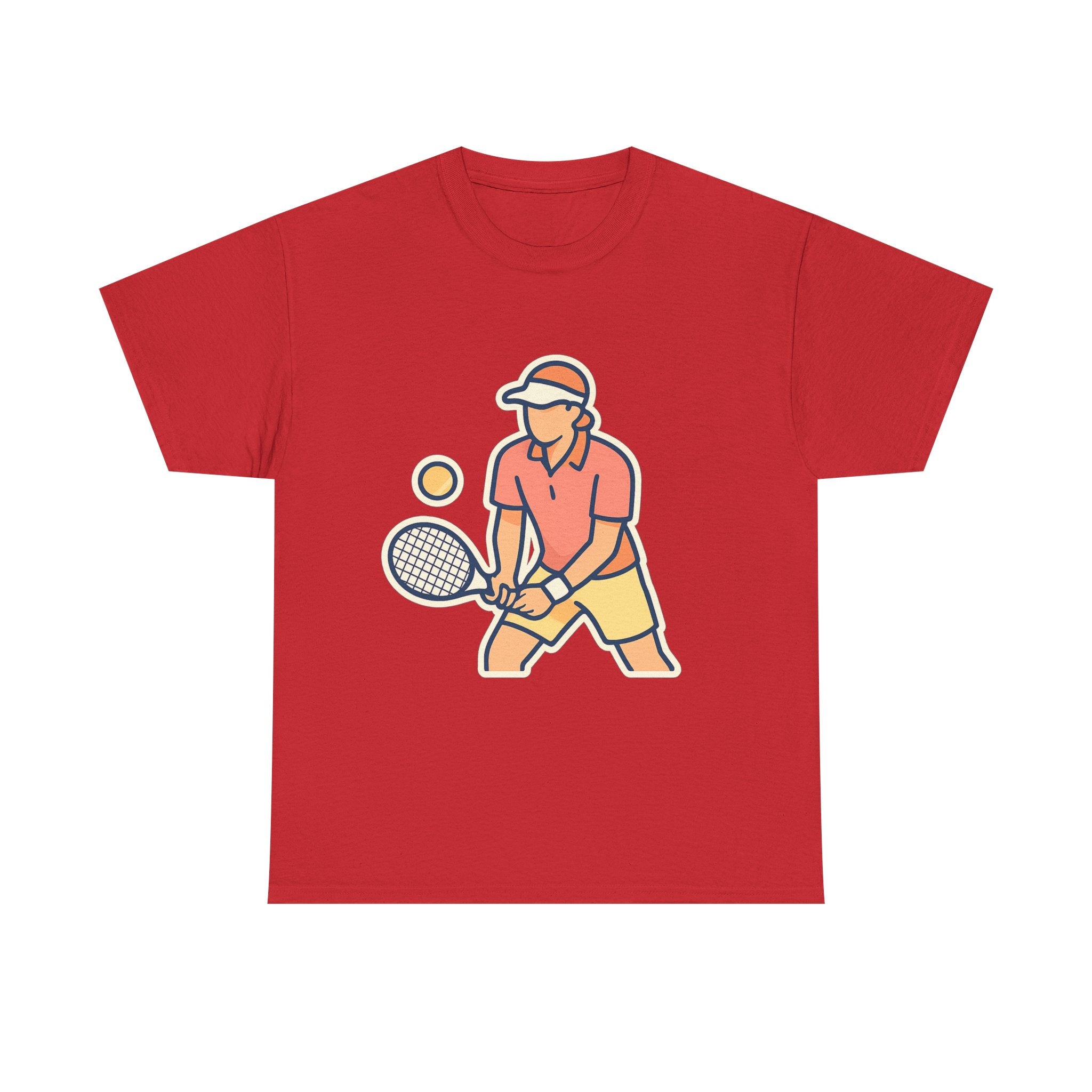 Tennis Player Unisex T-Shirt | Soft Comfortable Tee for Court Lovers