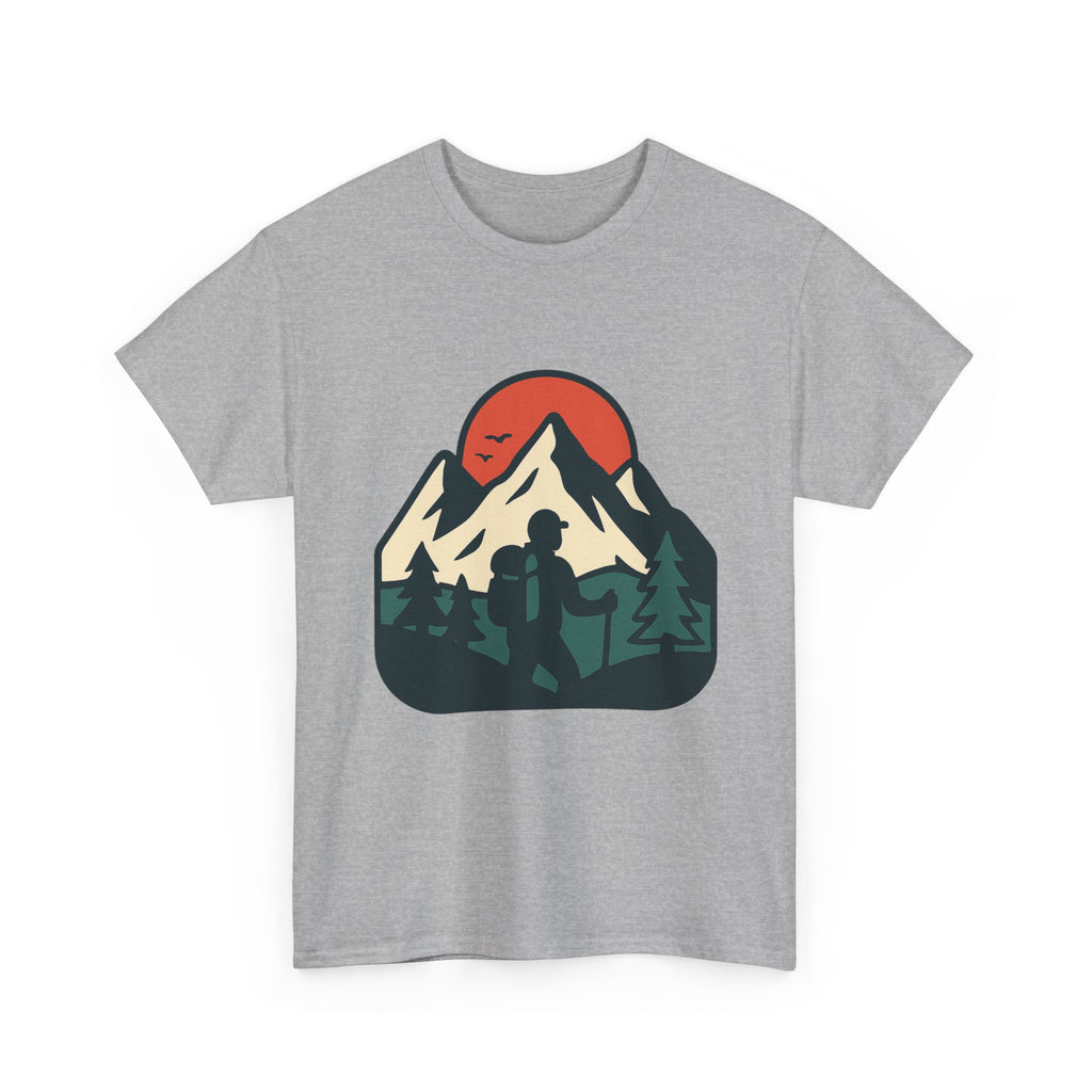 Mountain Adventure Unisex T-Shirt | Outdoor Hiking Tee for Men & Women