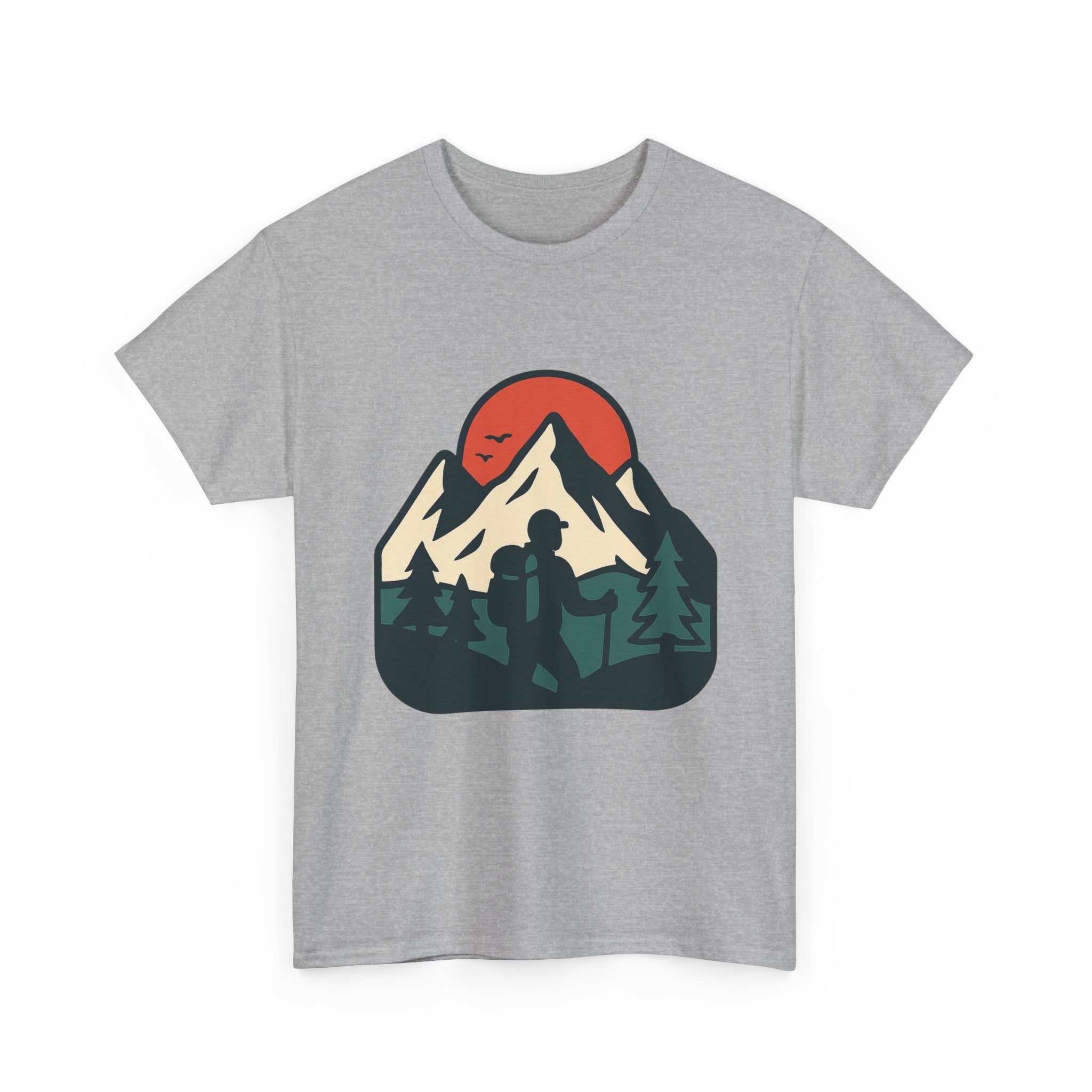 Mountain Adventure Unisex T-Shirt | Outdoor Hiking Tee for Men & Women