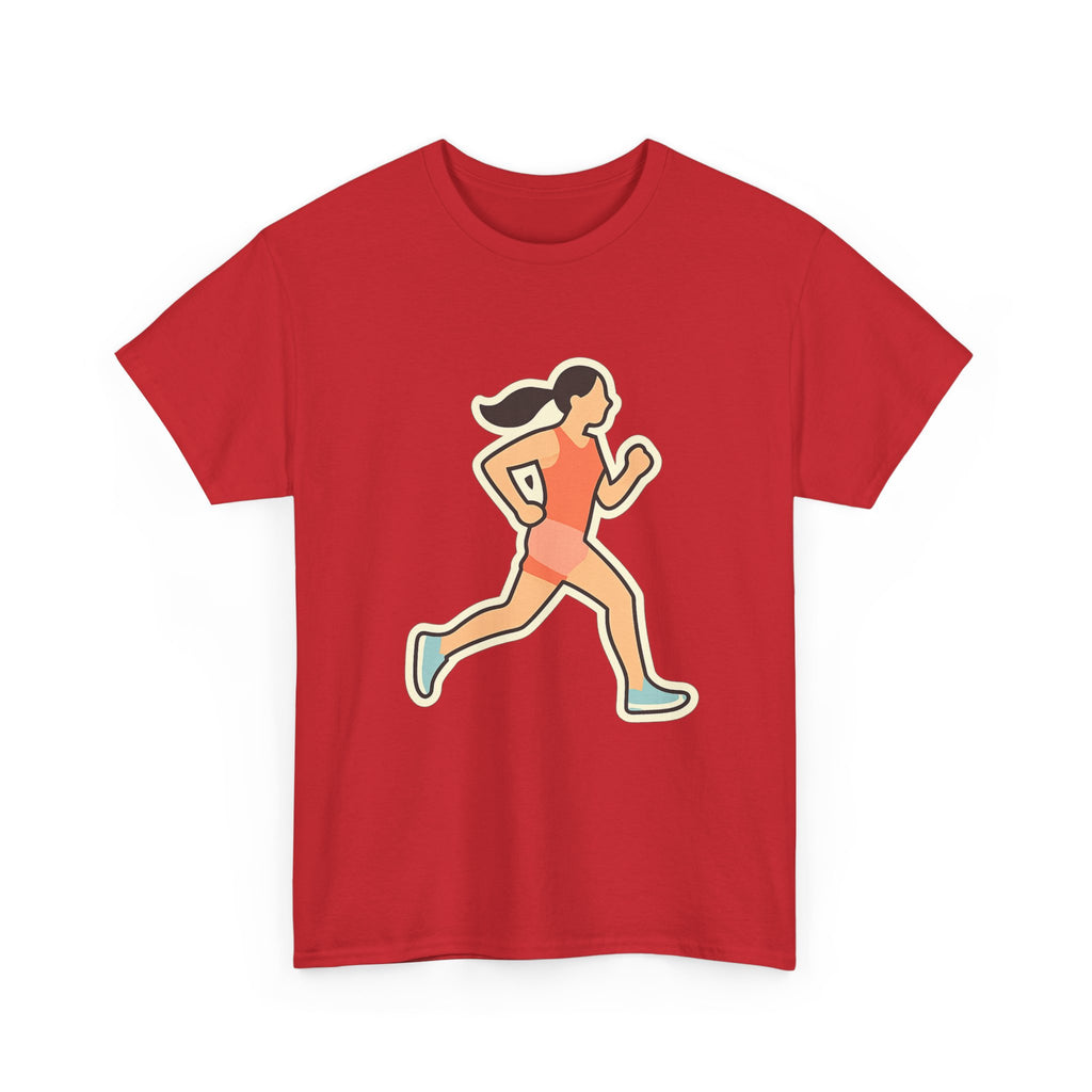 Marathon Runner Unisex T-Shirt | Comfortable Cotton Tee for Running Enthusiasts