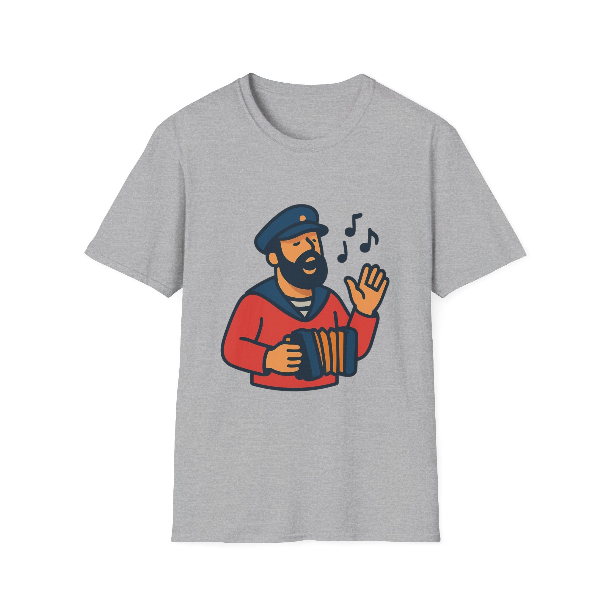 Sea Shanty Singing Graphic T-Shirt