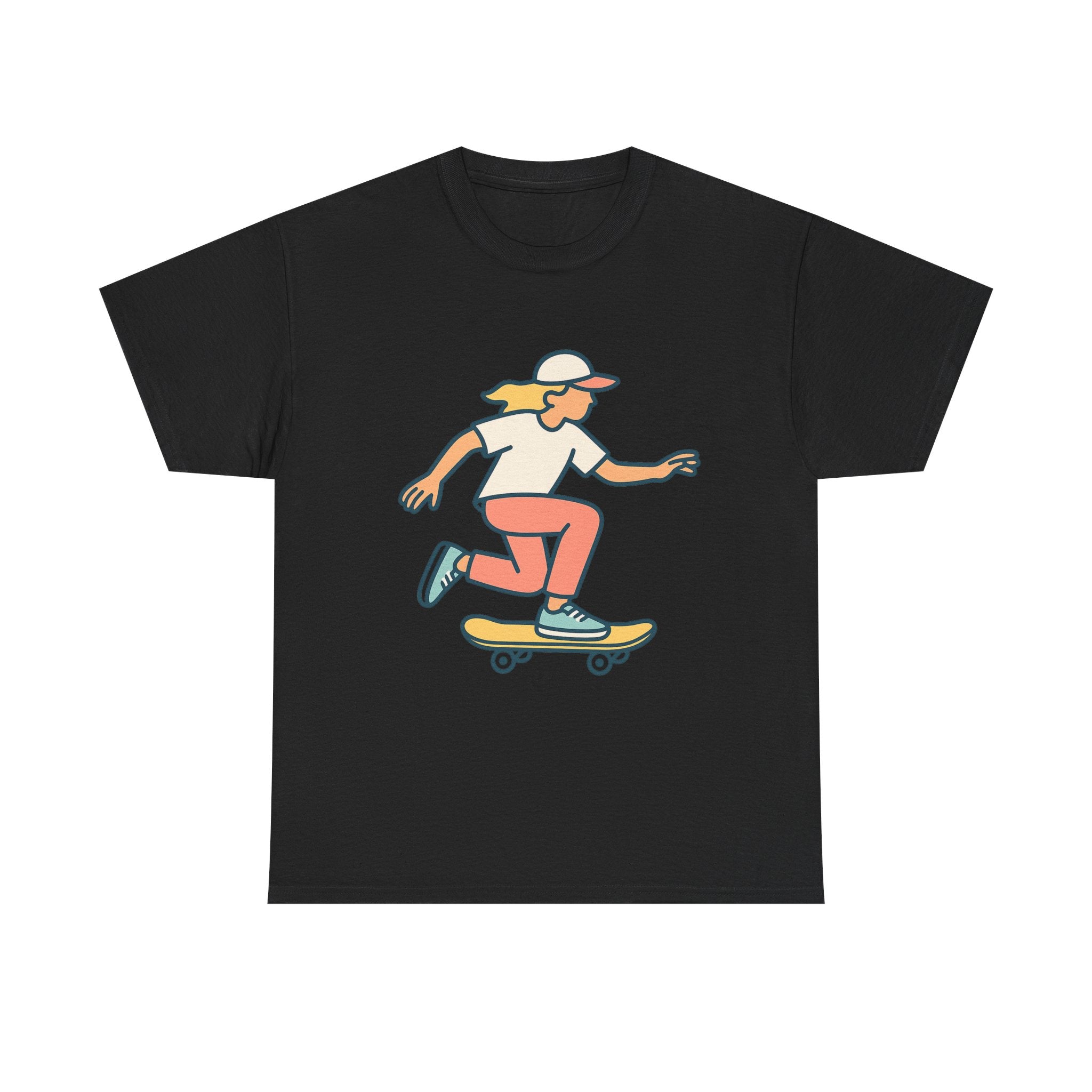 Skateboard Vibes Unisex T-Shirt | Soft Comfortable Skate Tee for All