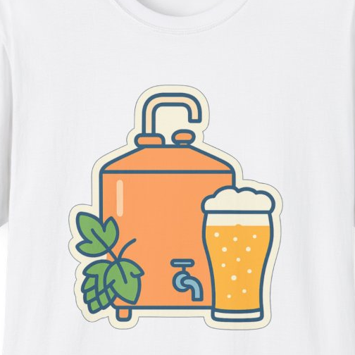 Craft Beer Homebrewing T-Shirt | Unisex Tee for Beer Enthusiasts