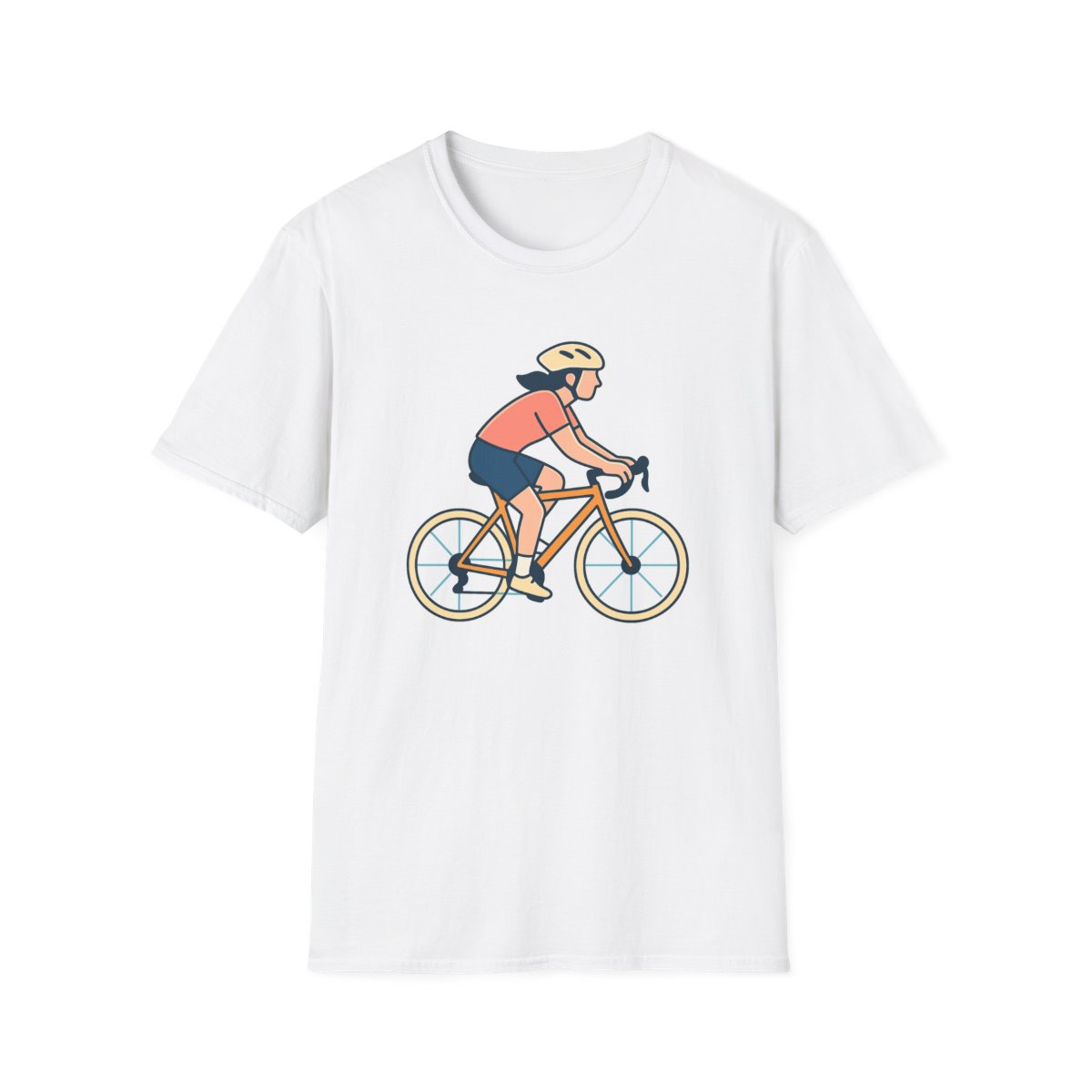 Cycling Life Unisex T-Shirt | Comfortable Eco-Friendly Tee for Bike Lovers