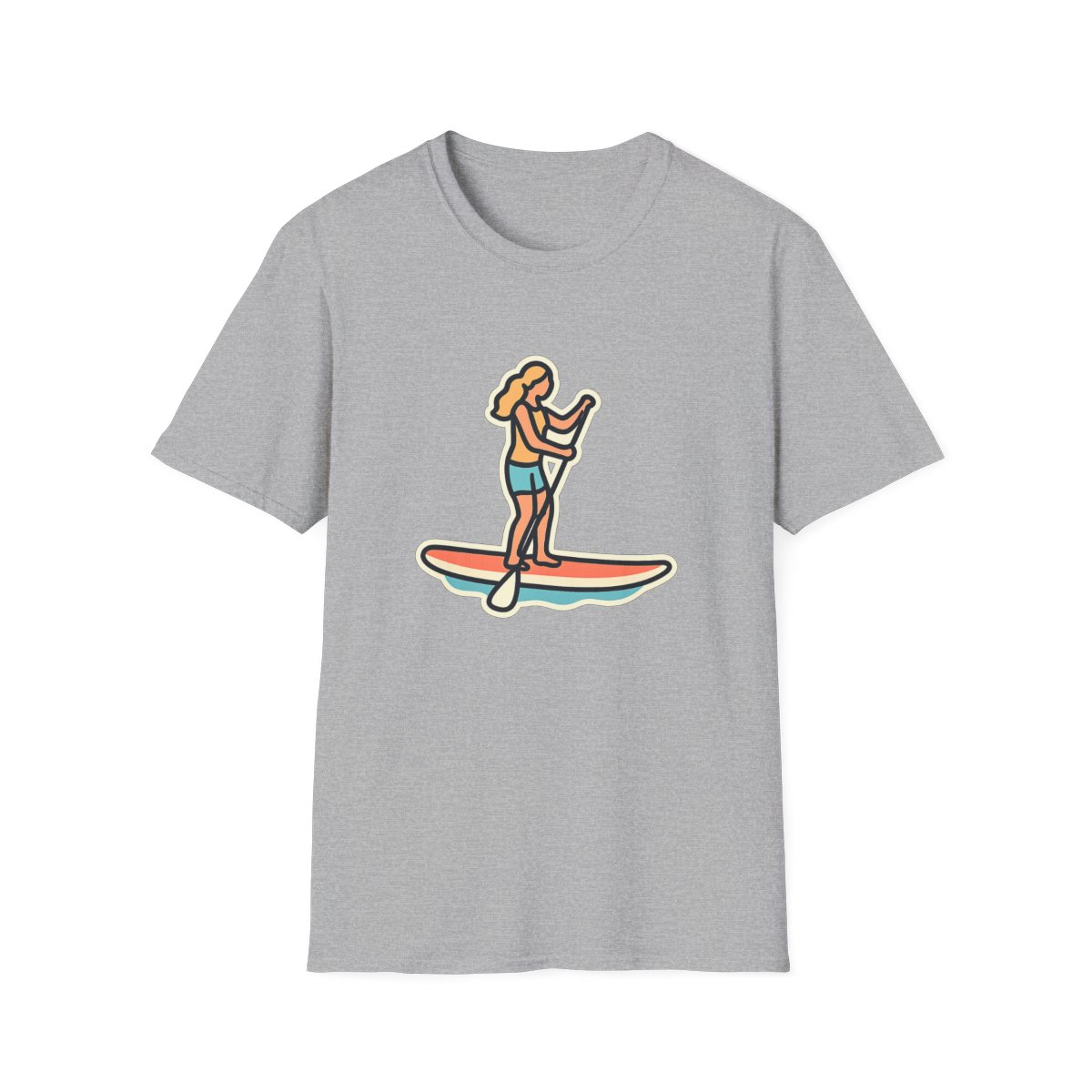 Premium Unisex Stand Up Paddleboard T-Shirt | Soft Comfort Tee