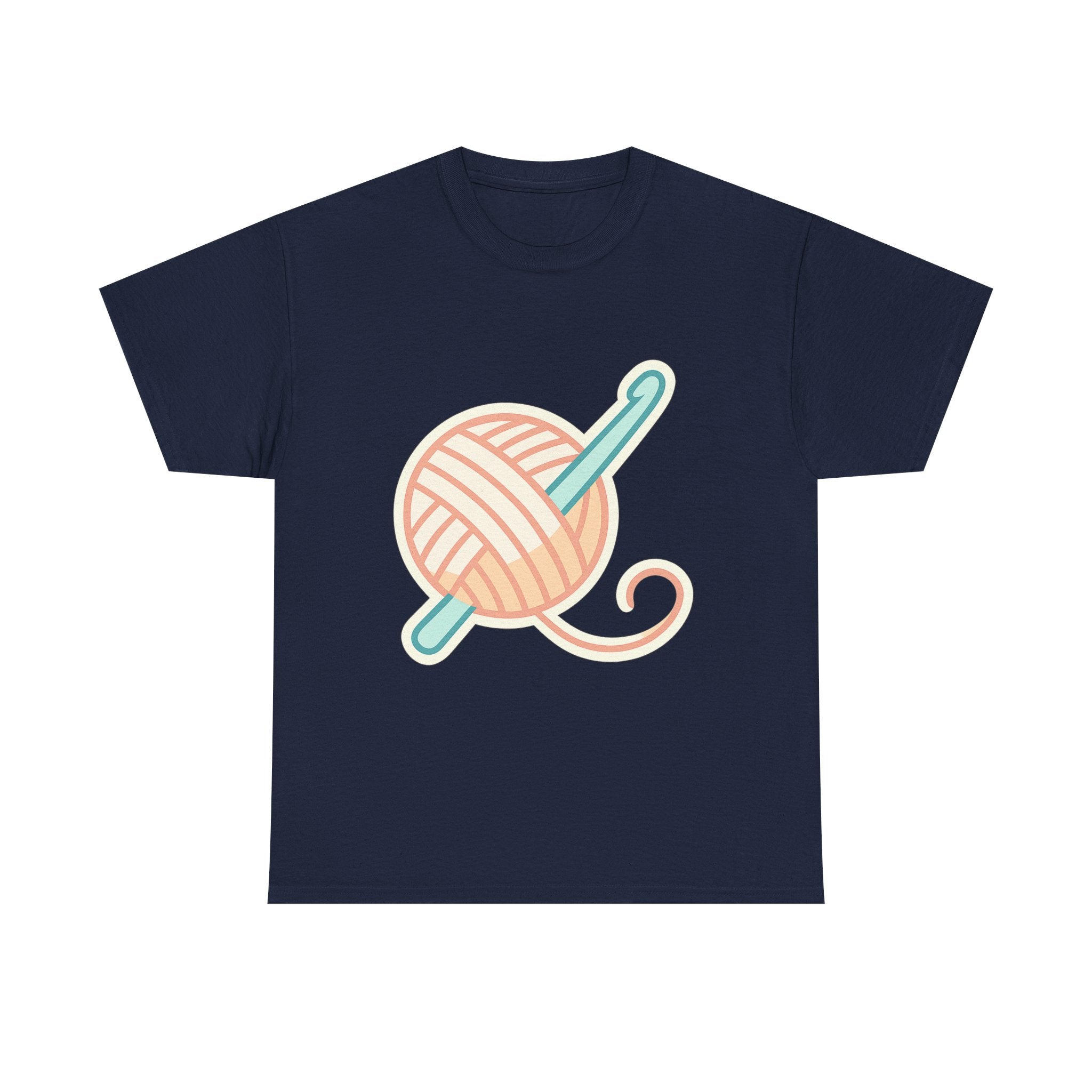 Crochet Addict Unisex T-Shirt | Soft Comfort Tee for Yarn Lovers