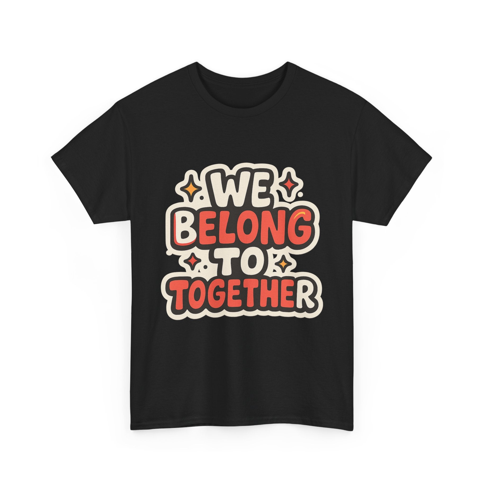 We belong together Illustrated Graphic Tee - Fan Unisex T-Shirt