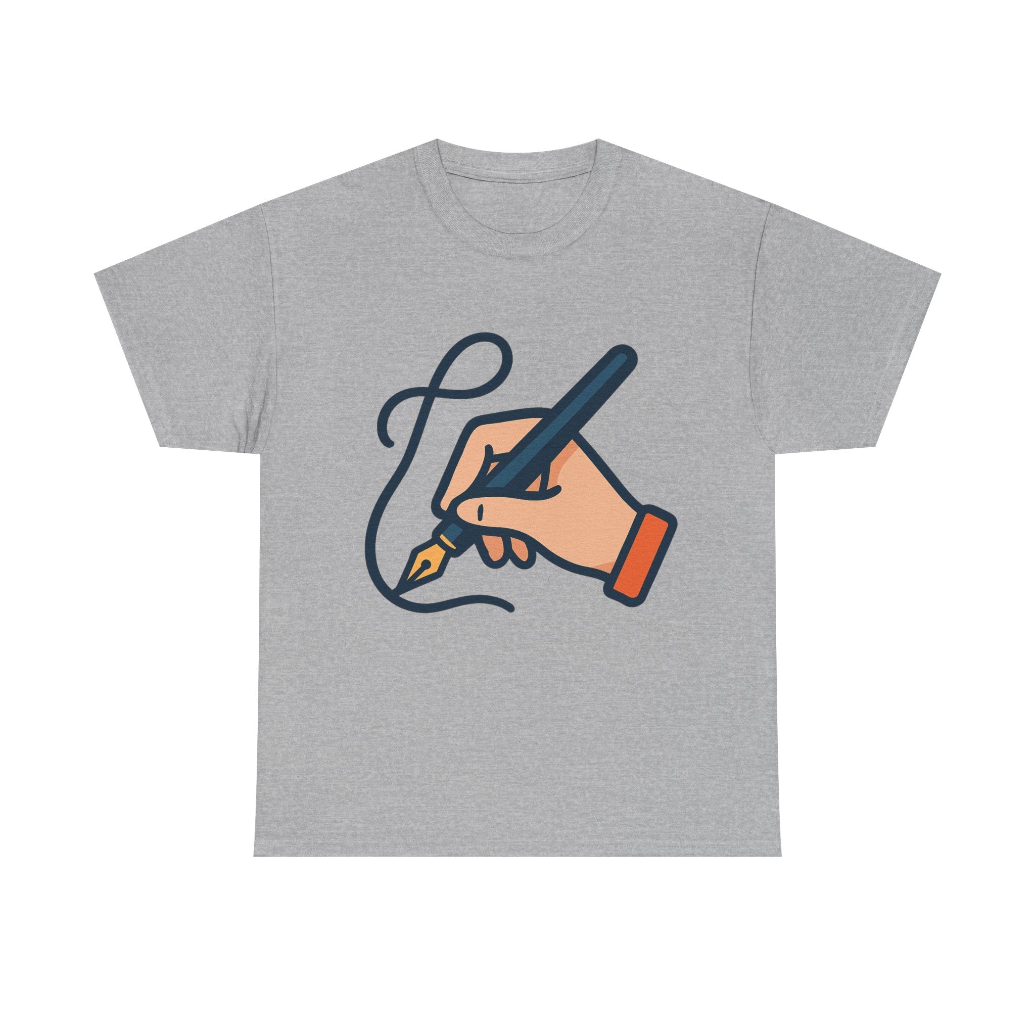Hand Lettering Calligraphy Graphic T-Shirt