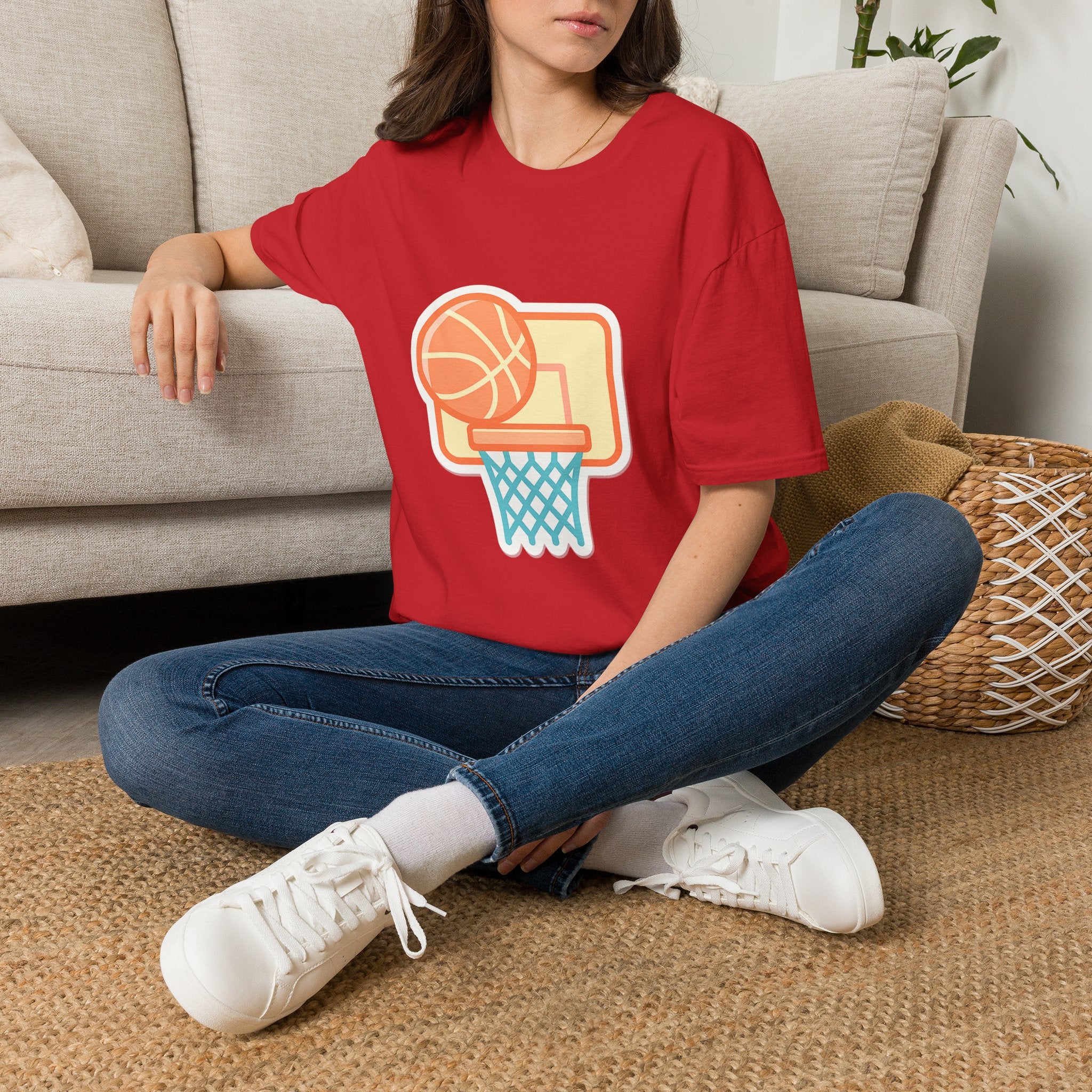 Basketball Hoops Unisex T-Shirt | Premium Comfort Tee for Ball Players