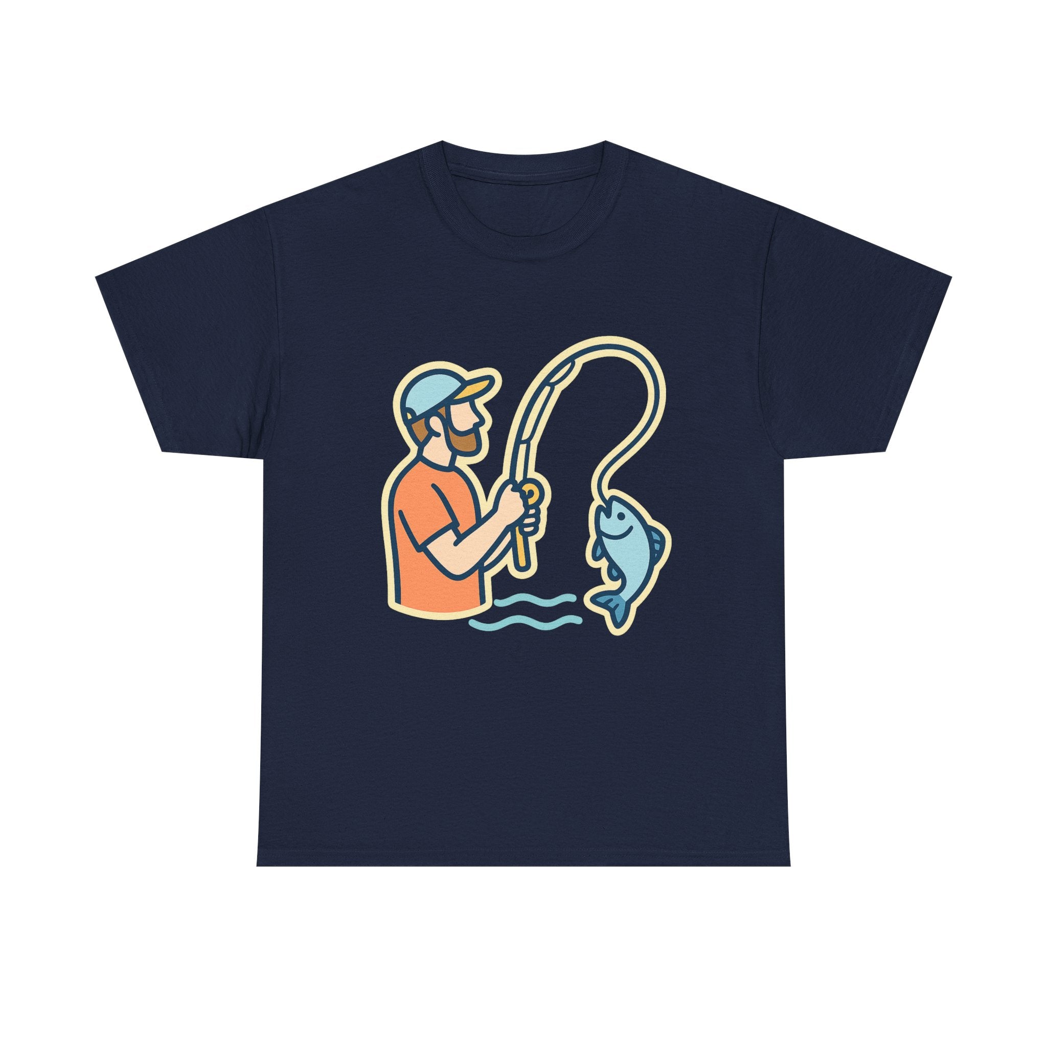 Fishing Life Unisex T-Shirt | Soft Comfort Tee for Anglers & Fishermen