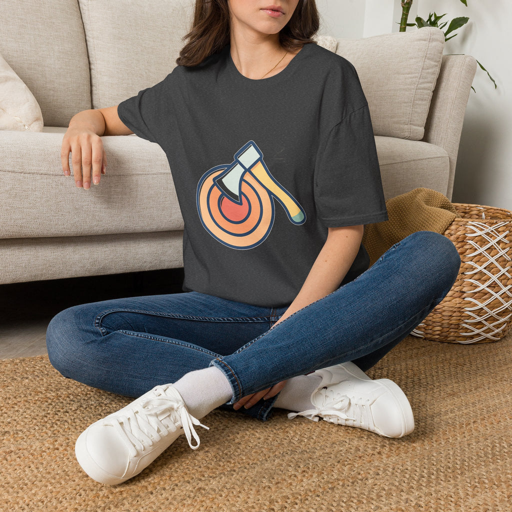 Axe Throwing T-Shirt | Unisex Tee for Axe Throwers & Outdoor Enthusiasts