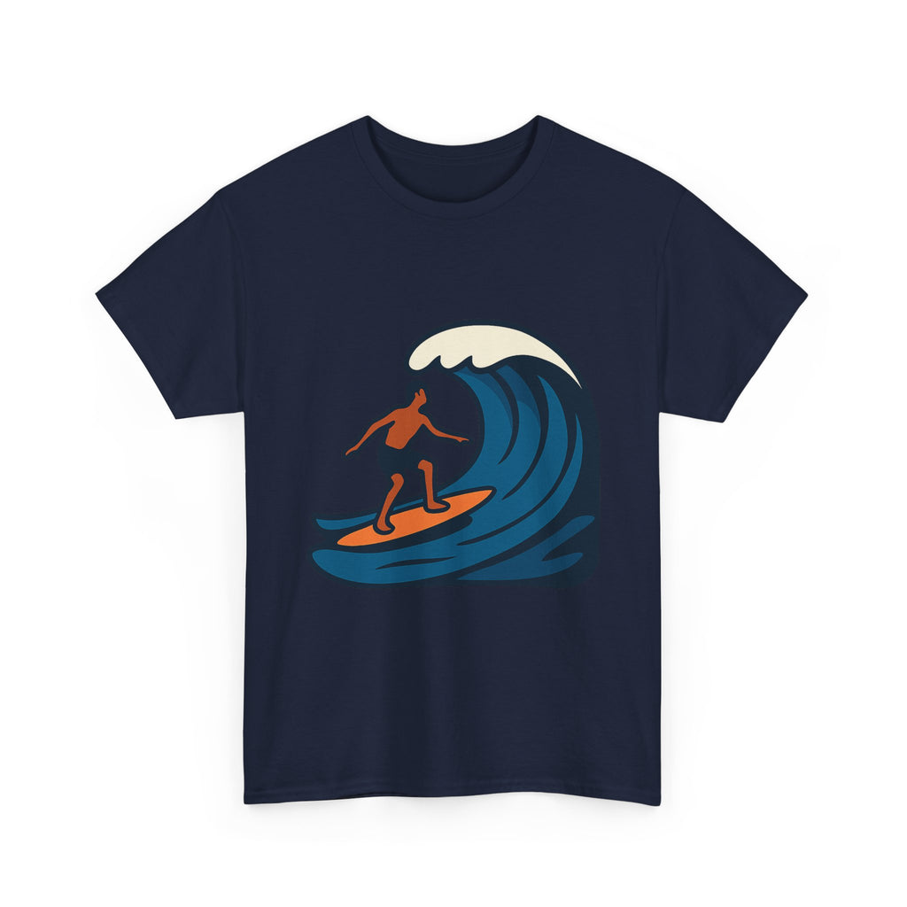 Surf Ocean Waves Unisex T-Shirt | Soft Cotton Tee for Beach Lovers