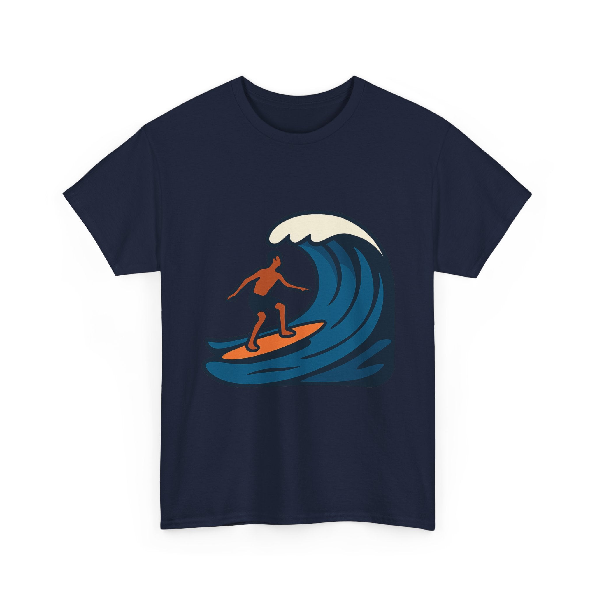 Surf Ocean Waves Unisex T-Shirt | Soft Cotton Tee for Beach Lovers
