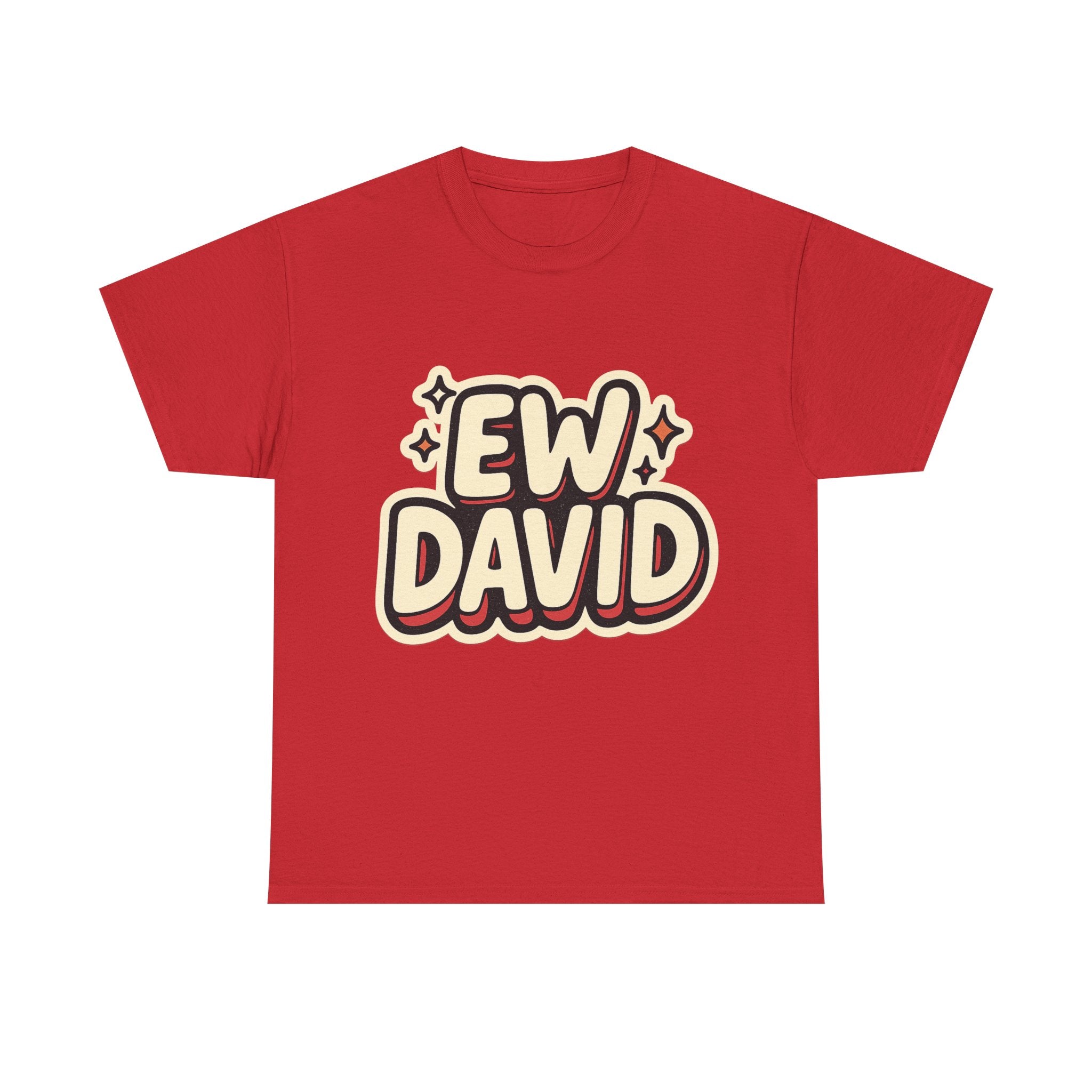 Ew David Illustrated Graphic Tee - Fan Unisex T-Shirt
