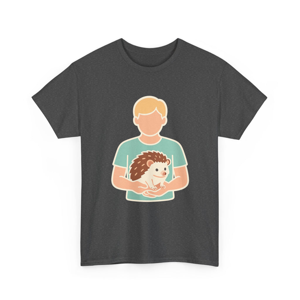 Adorable Hedgehog Owner Unisex T-Shirt - Soft Cotton Tee for Pet Lovers